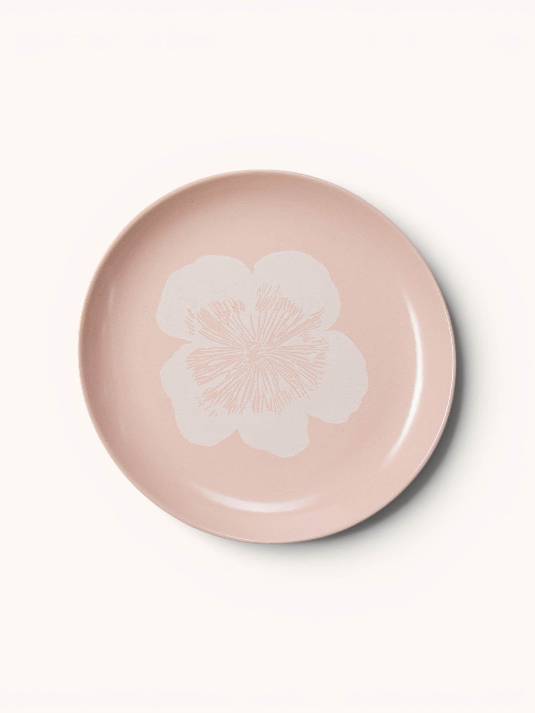 Jardin Pink Plate