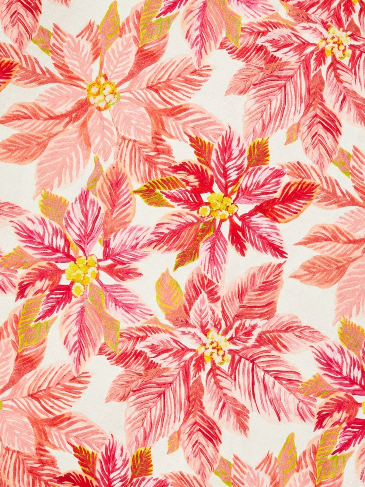 Poinsettia Red Napkins