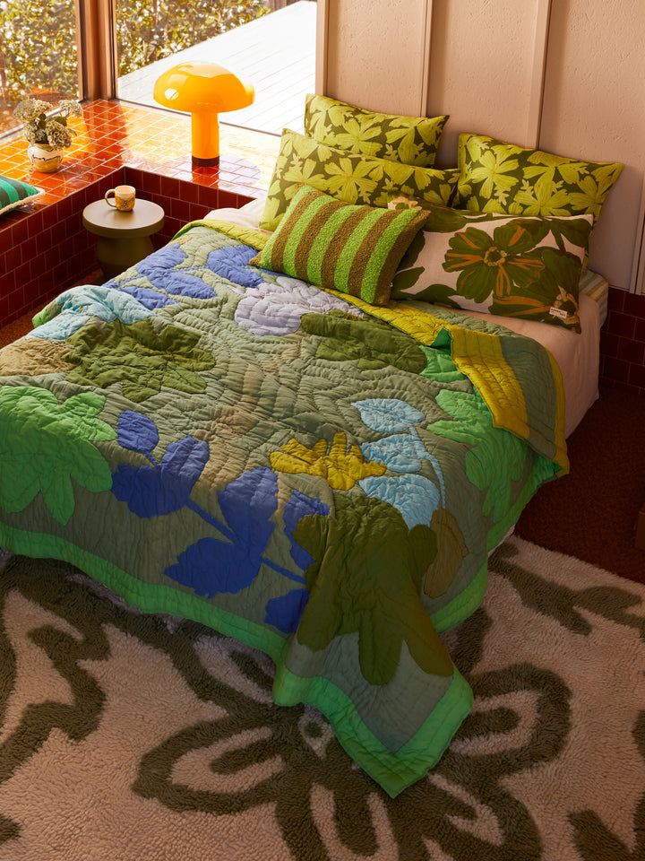 Mave Khaki Linen Standard Pillowcases