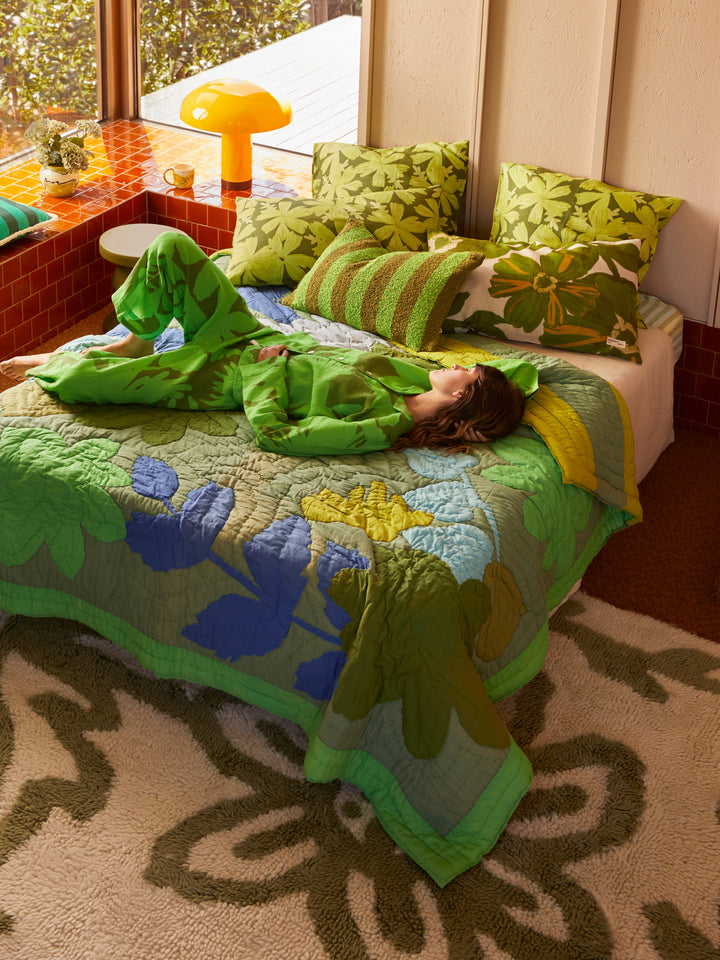 Mave Khaki Linen Standard Pillowcases