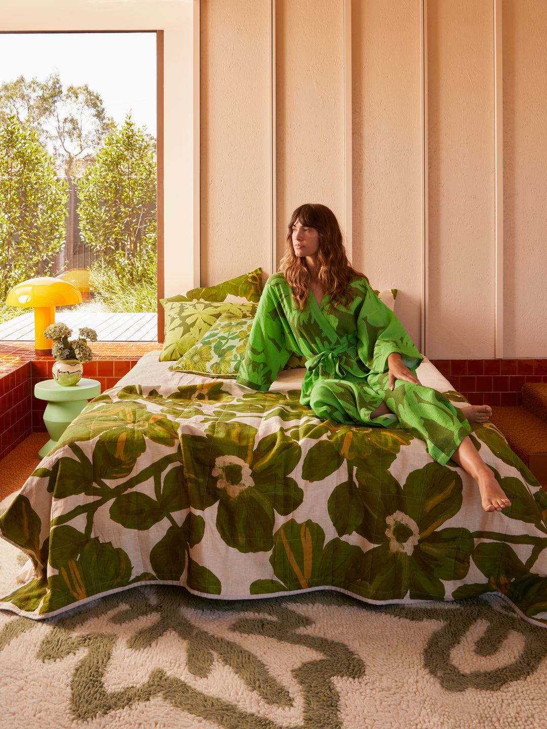 Mave Khaki Linen Standard Pillowcases