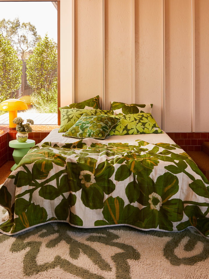 Mave Khaki Linen Standard Pillowcases