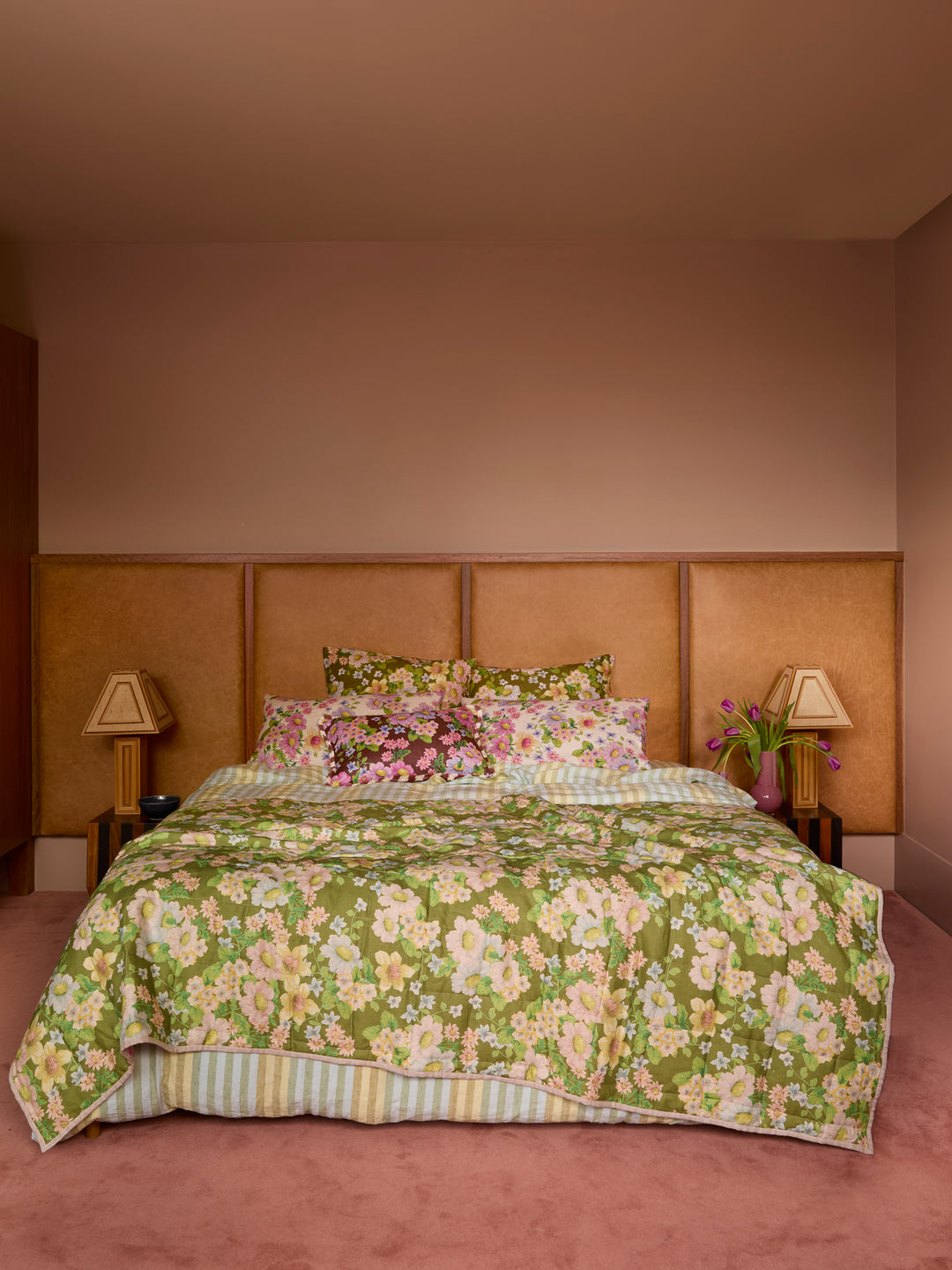 Buttercup Multi Linen Standard Pillowcases