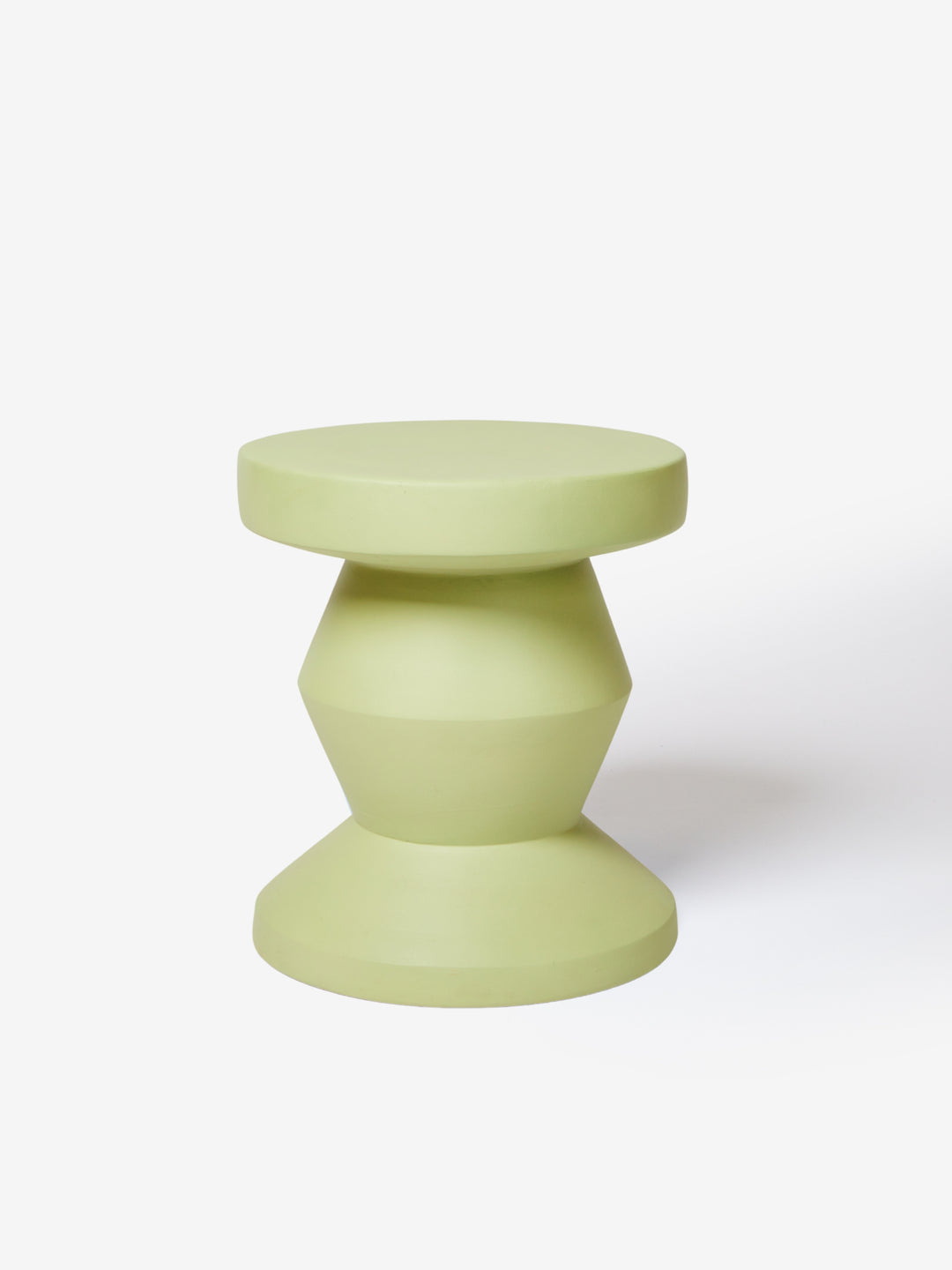 Pedestal Side Table Khaki