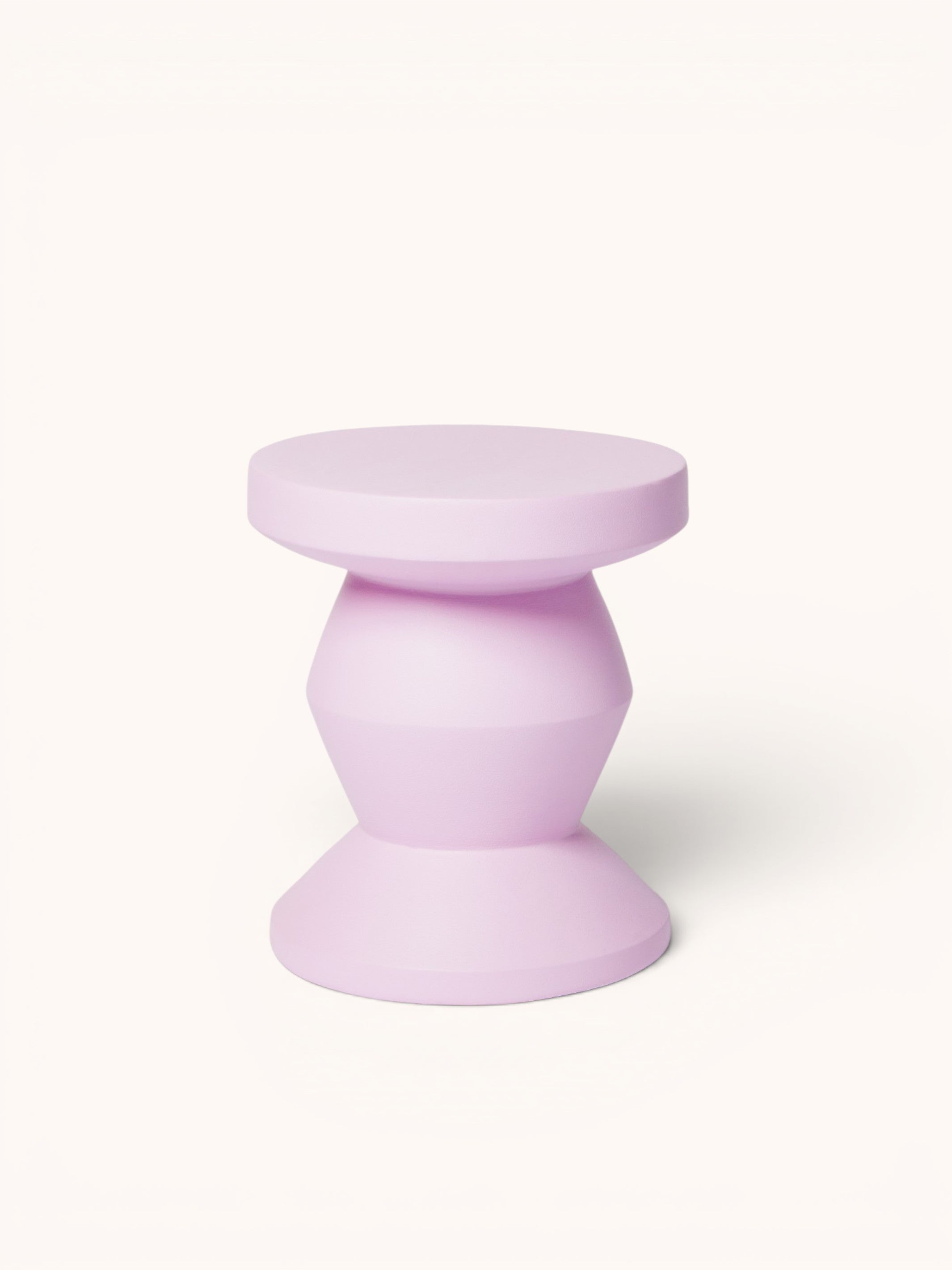 Pedestal Side Table Lilac