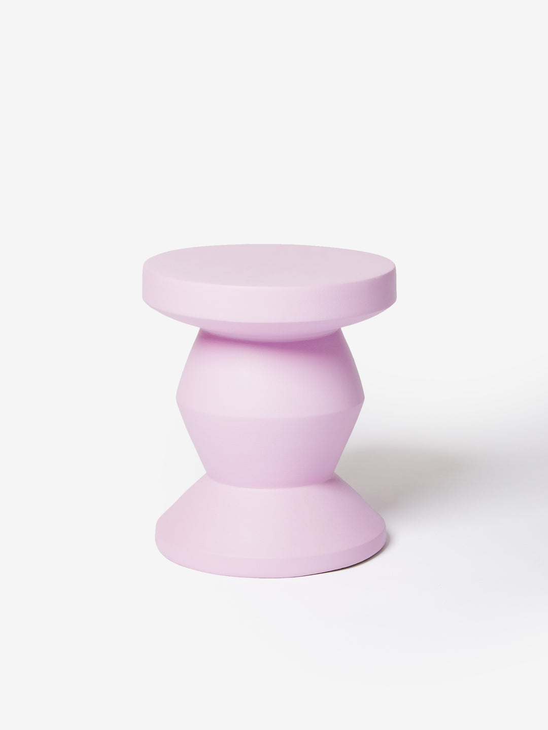 Pedestal Side Table Lilac