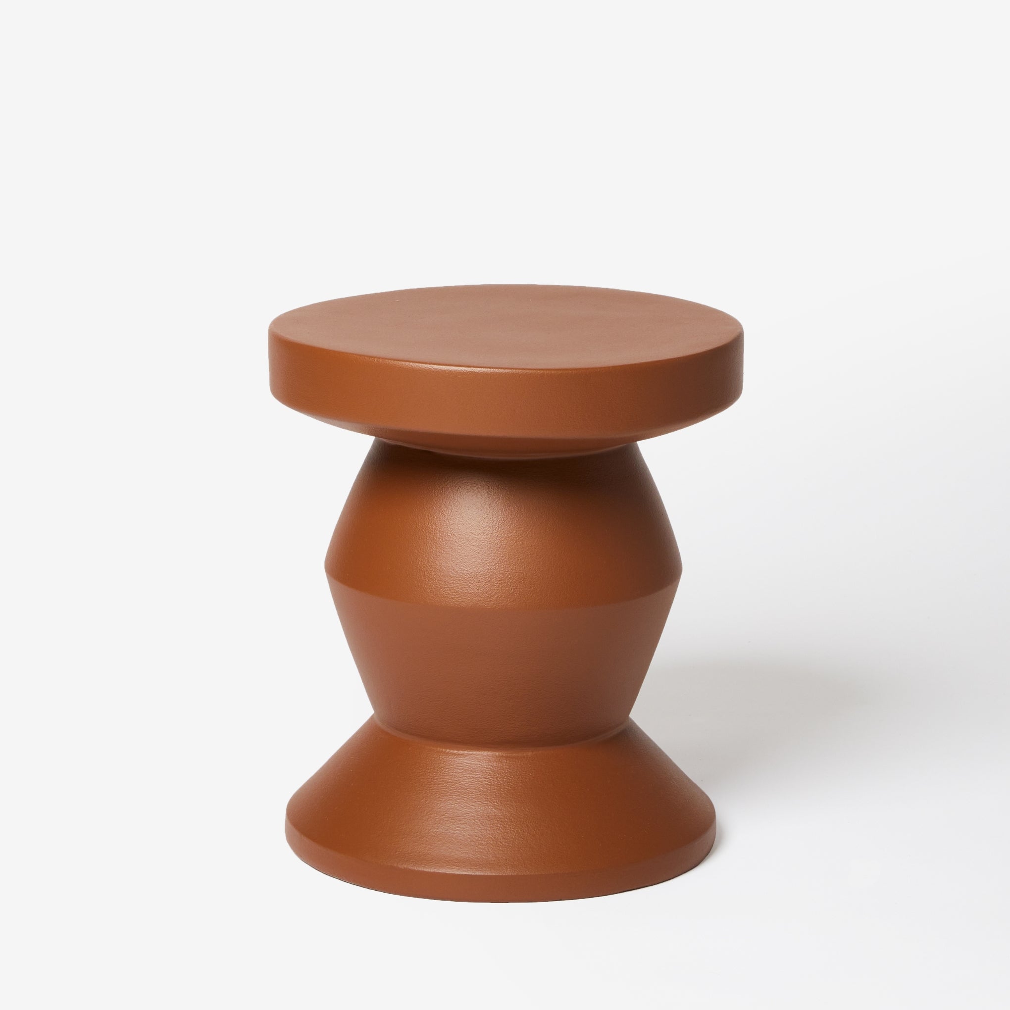 Side Table Pedestal Chocolate