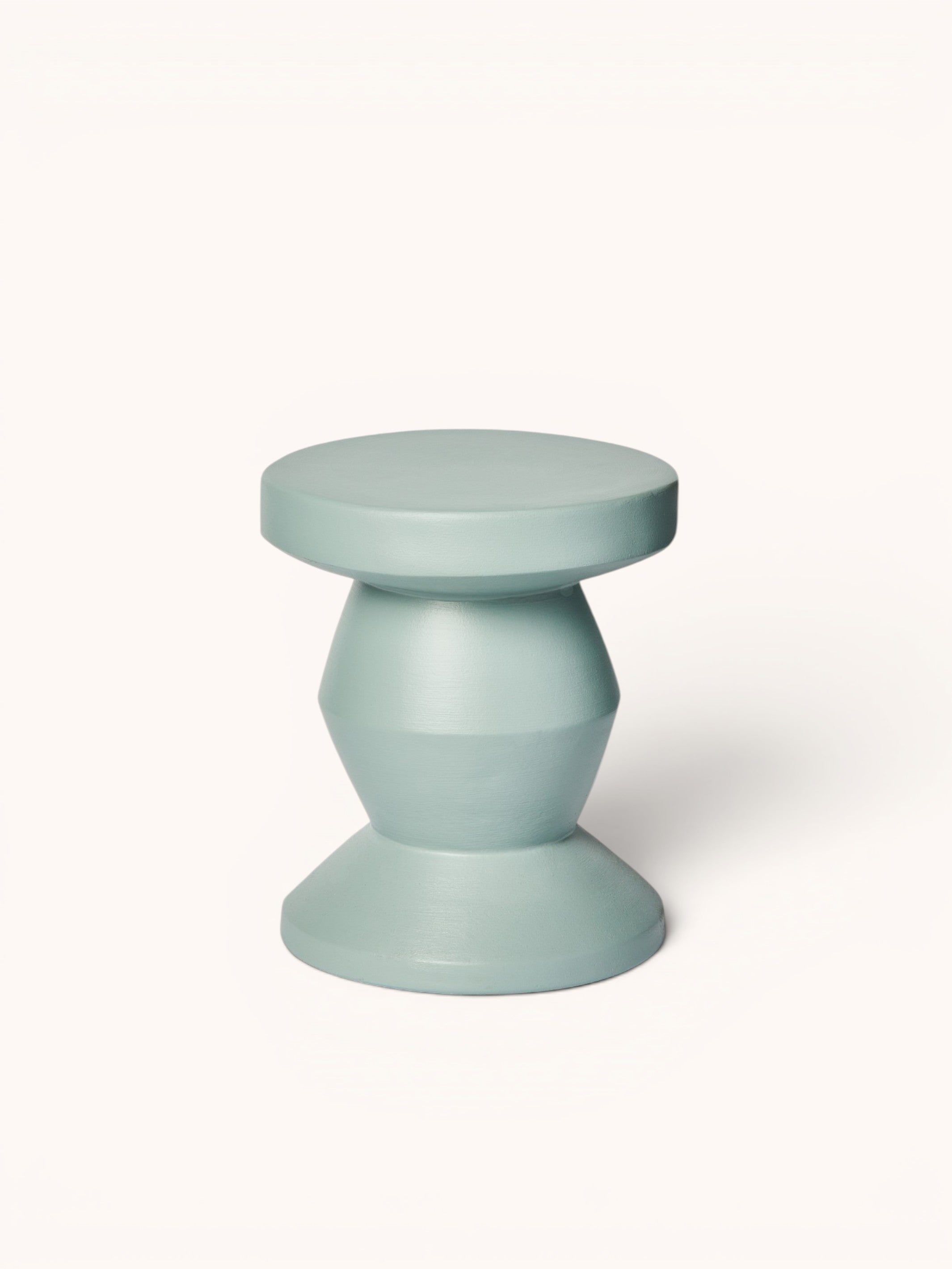 Pedestal Side Table Sky