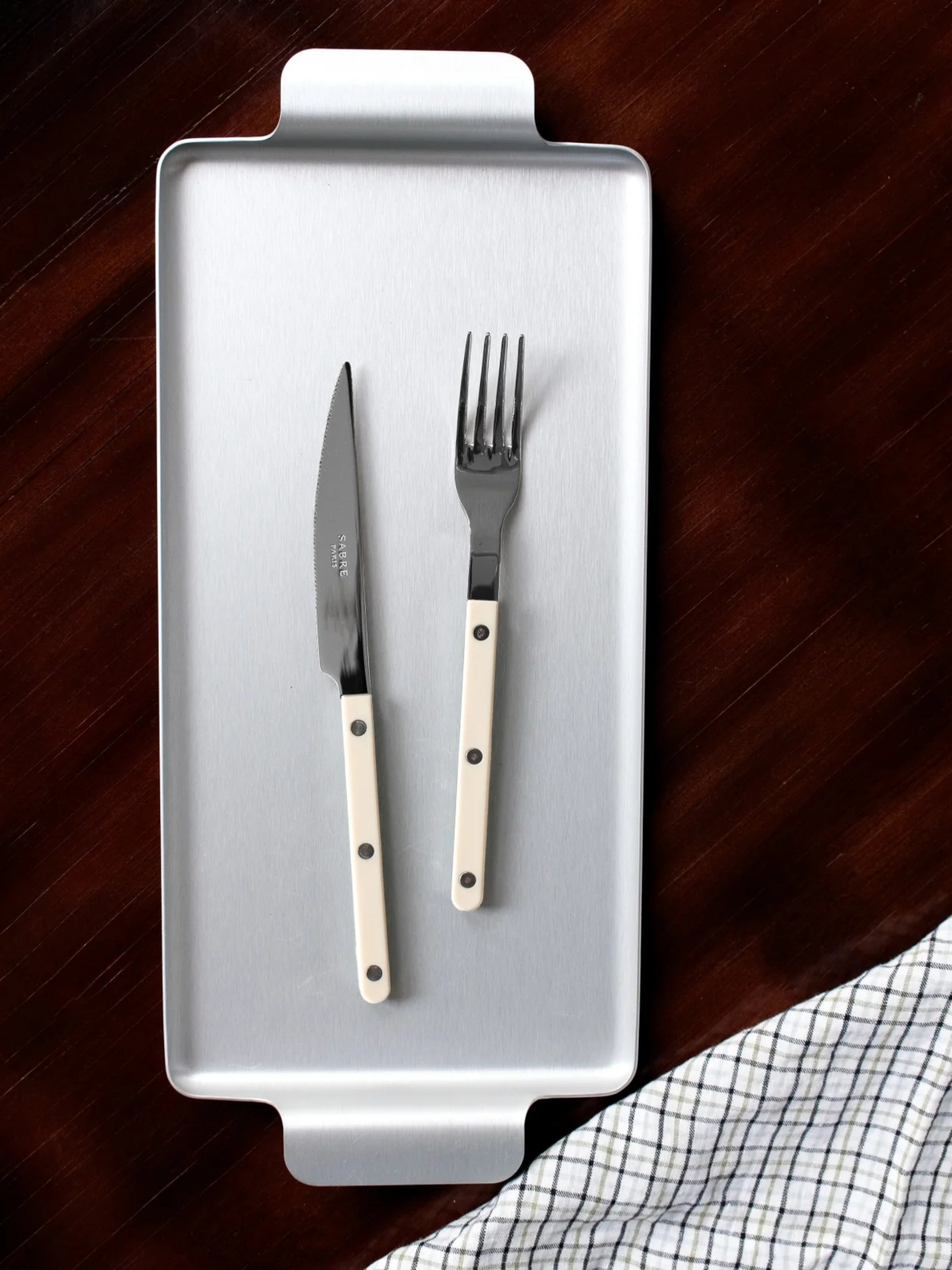 Sabre Paris Bistrot Cutlery Set: Ivory