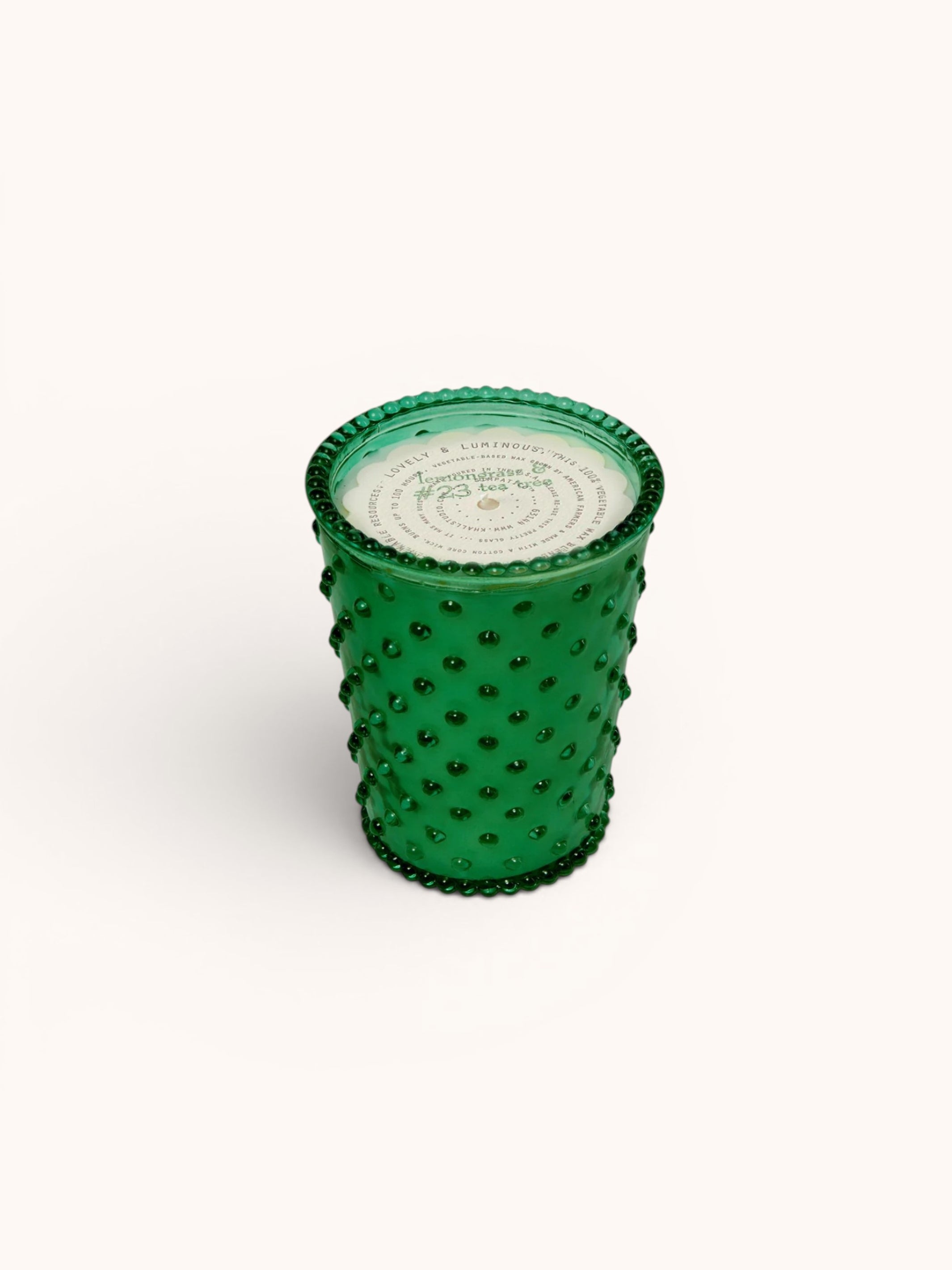 Scented Candle Lemongrass Tea Tree