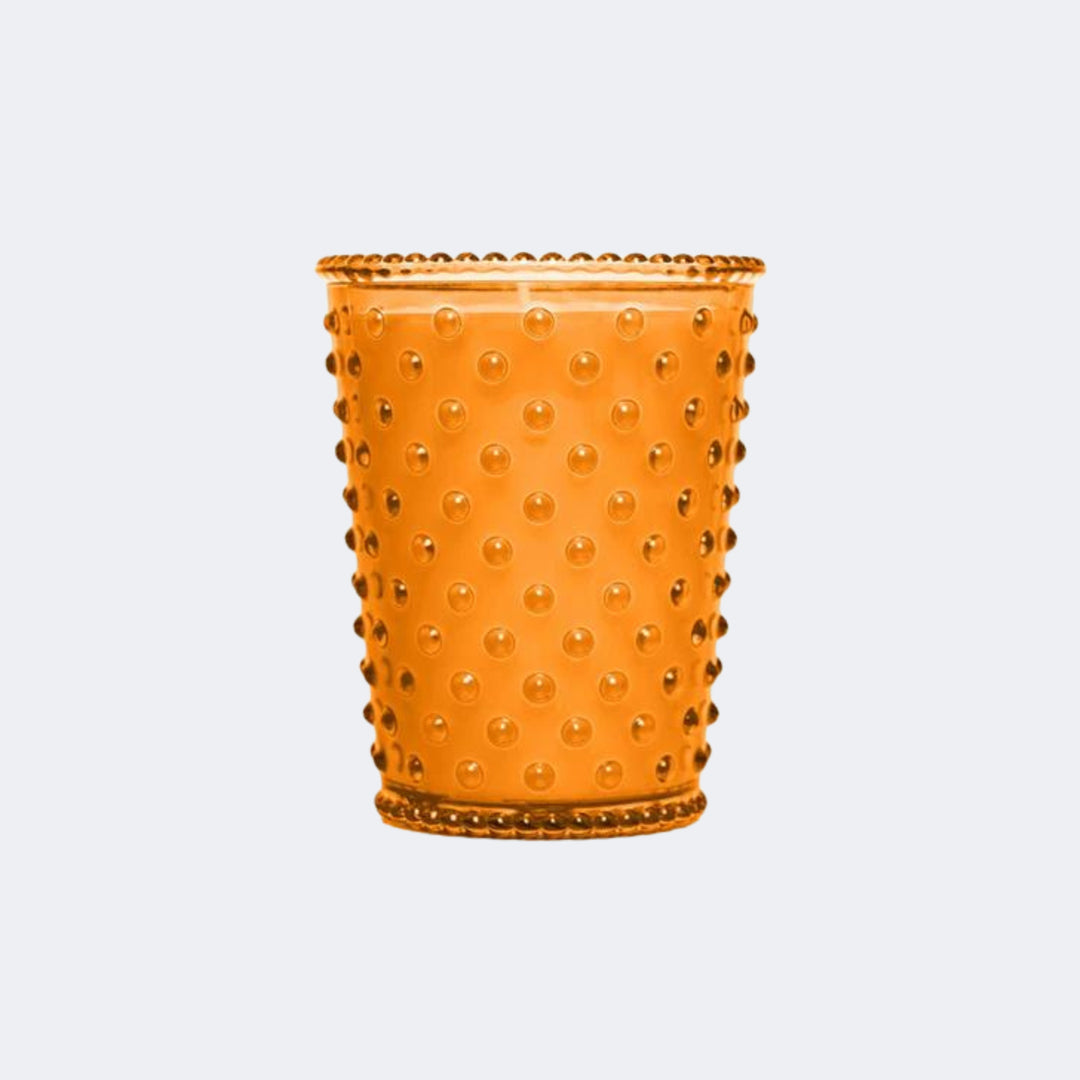 Simpatico Sicilian Orange Hobnail Candle