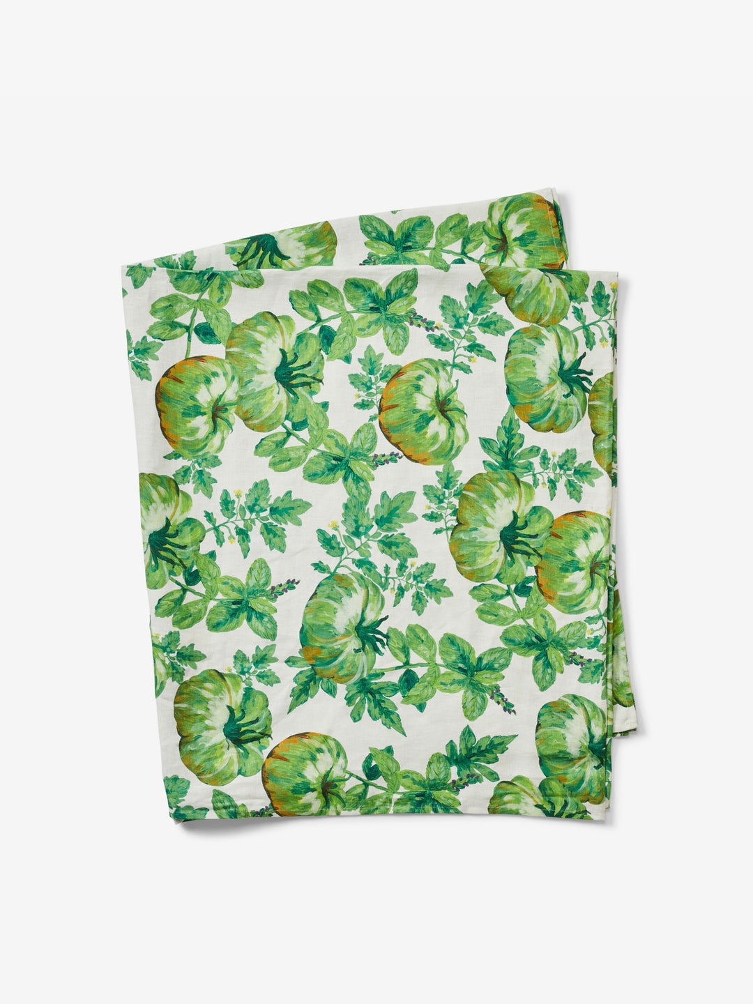 Heirloom Green Linen Tablecloth