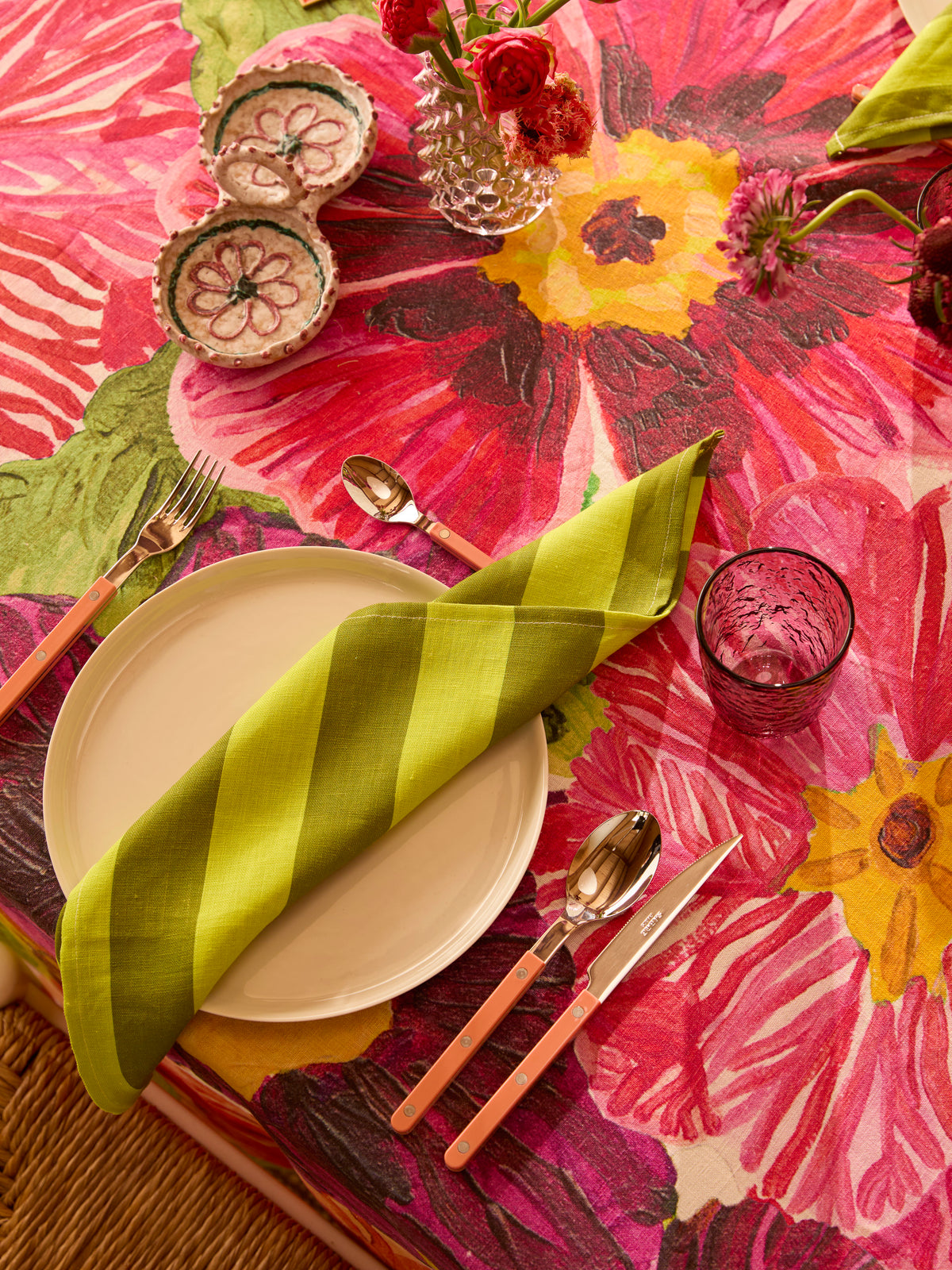 Sabre Paris Bistrot Cutlery Set: Nude Pink