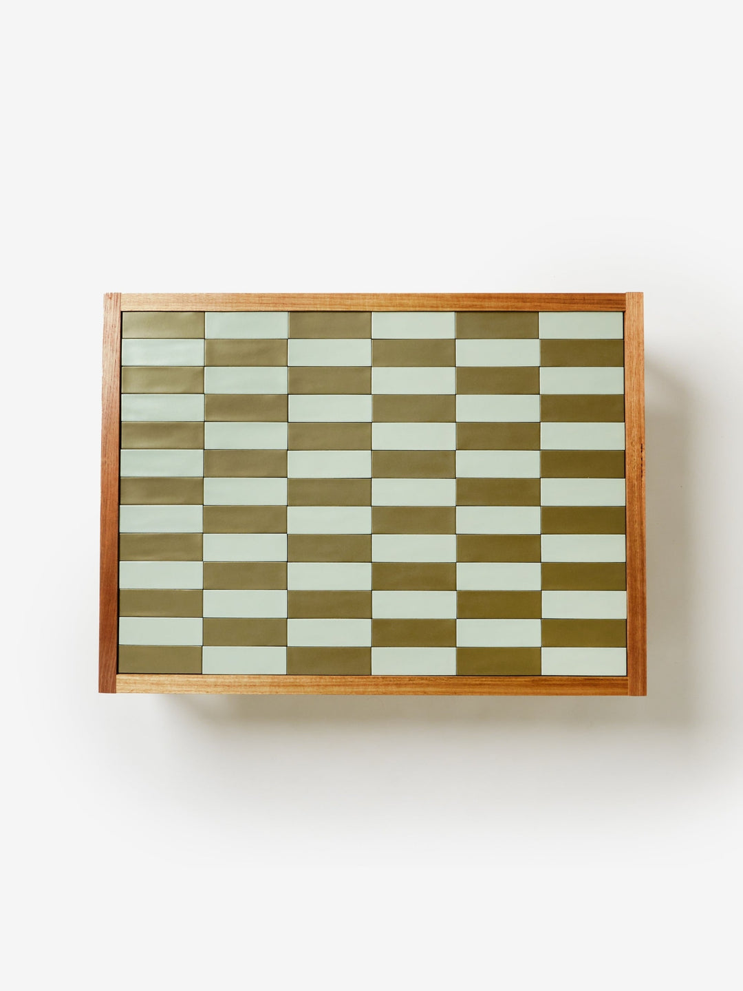 Tiled Coffee Table Blue Green