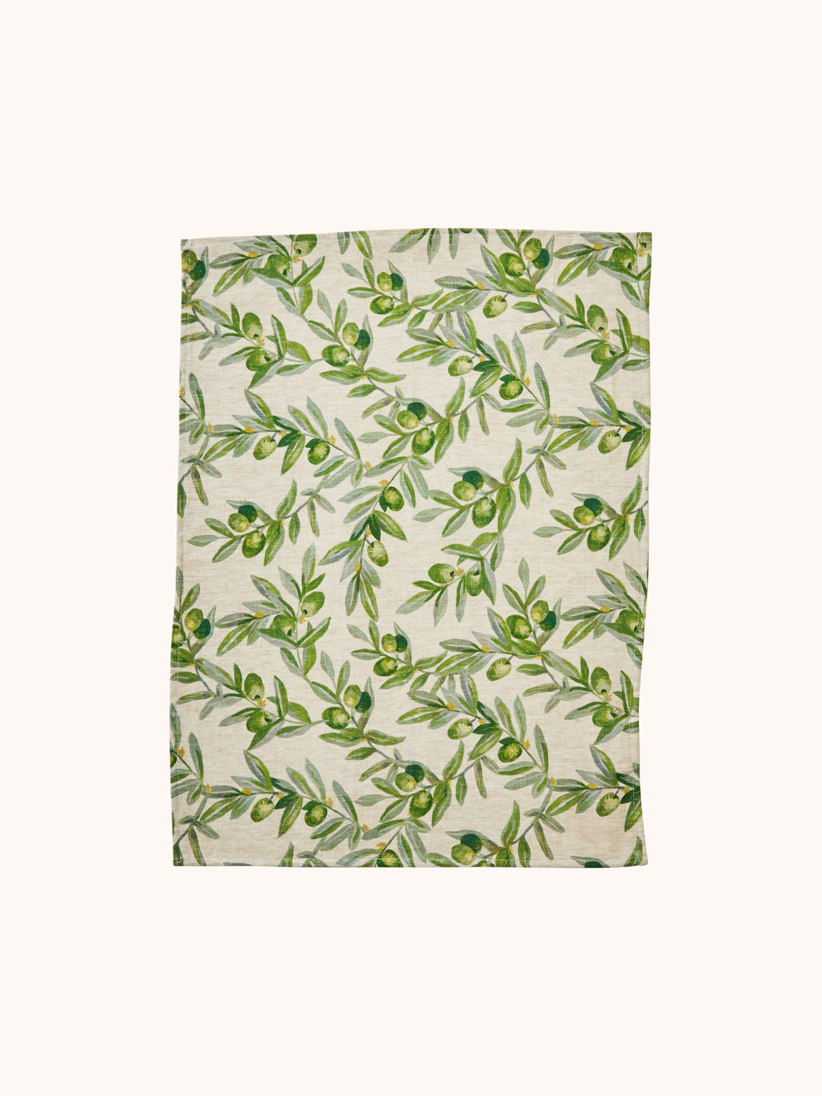 Olive Green Tea Towel