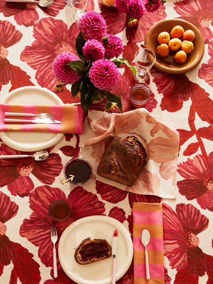 Tulip Pink Tea Towel