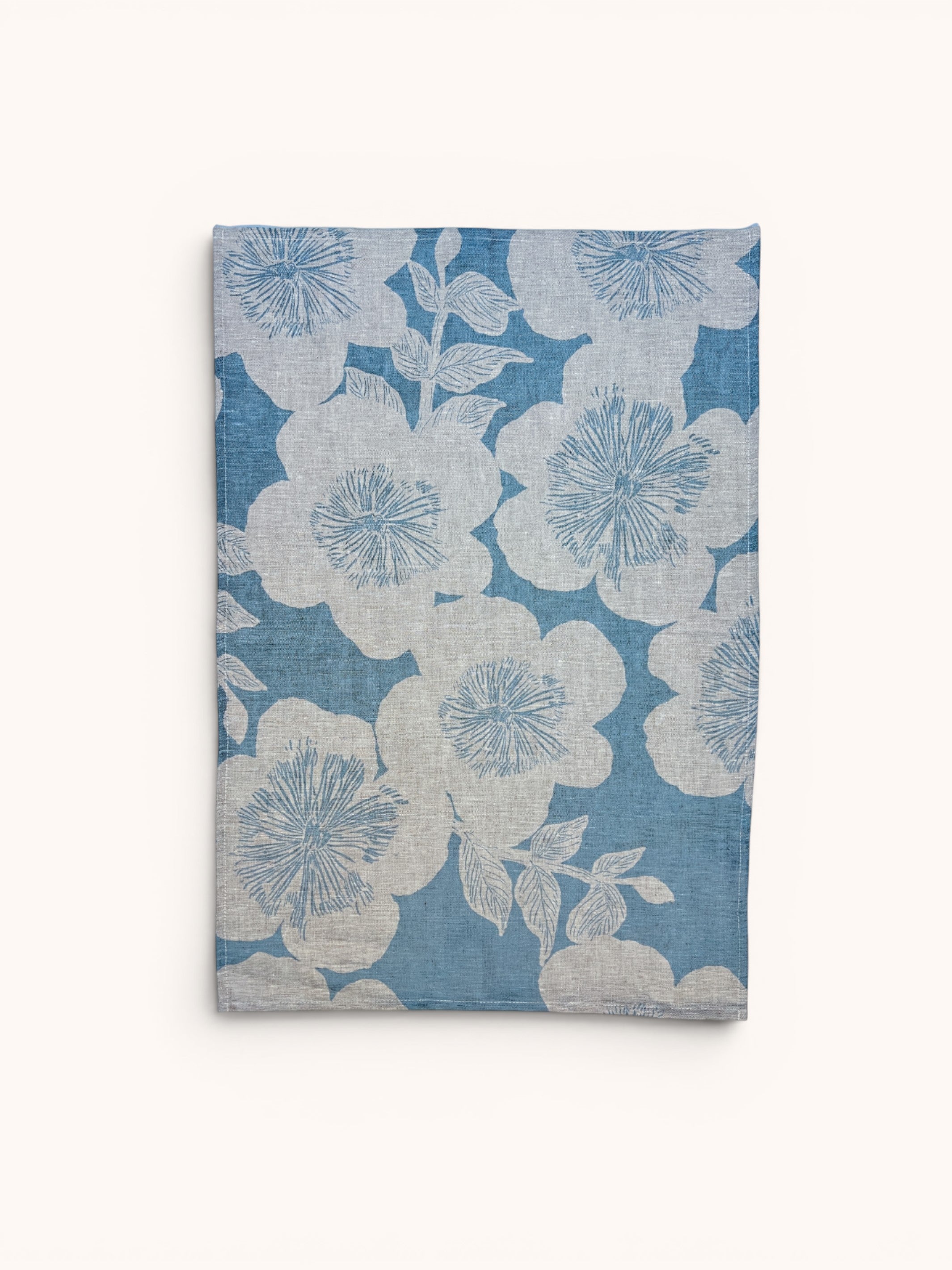 Jardin Dove Linen Tea Towel - Almost Perfect