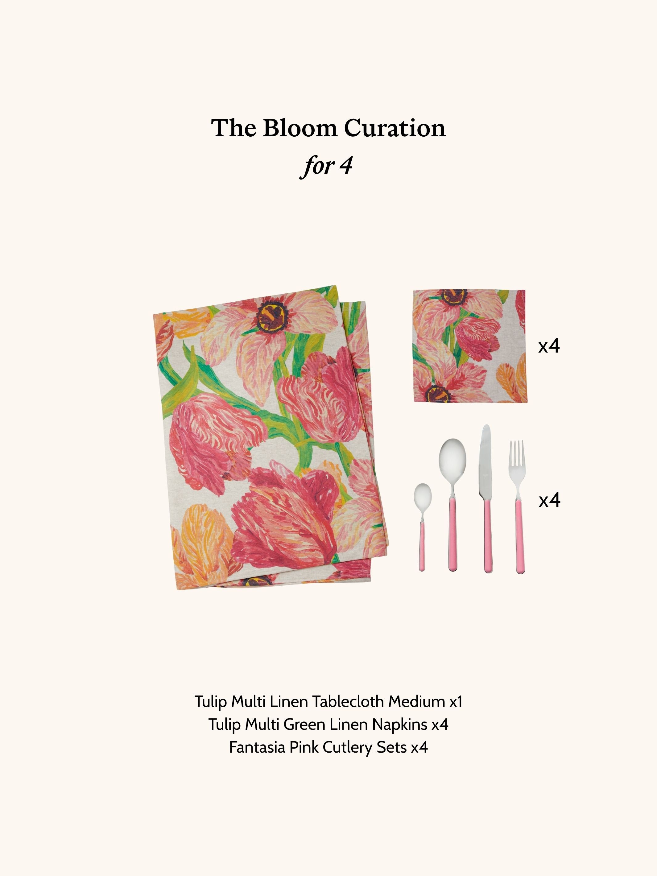 The Bloom Curation - For 4