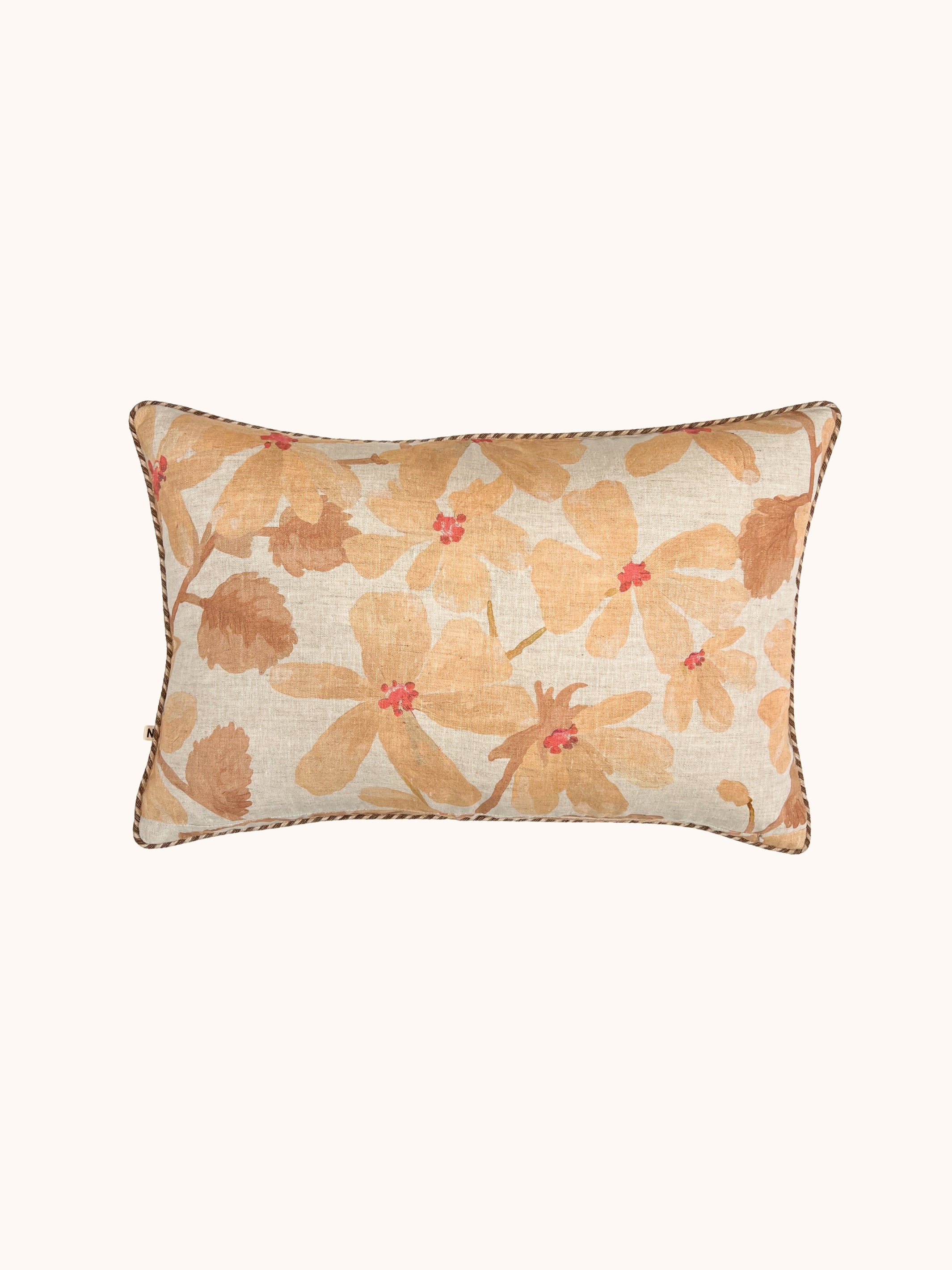 Violet Buff Linen Cushion - Almost Perfect