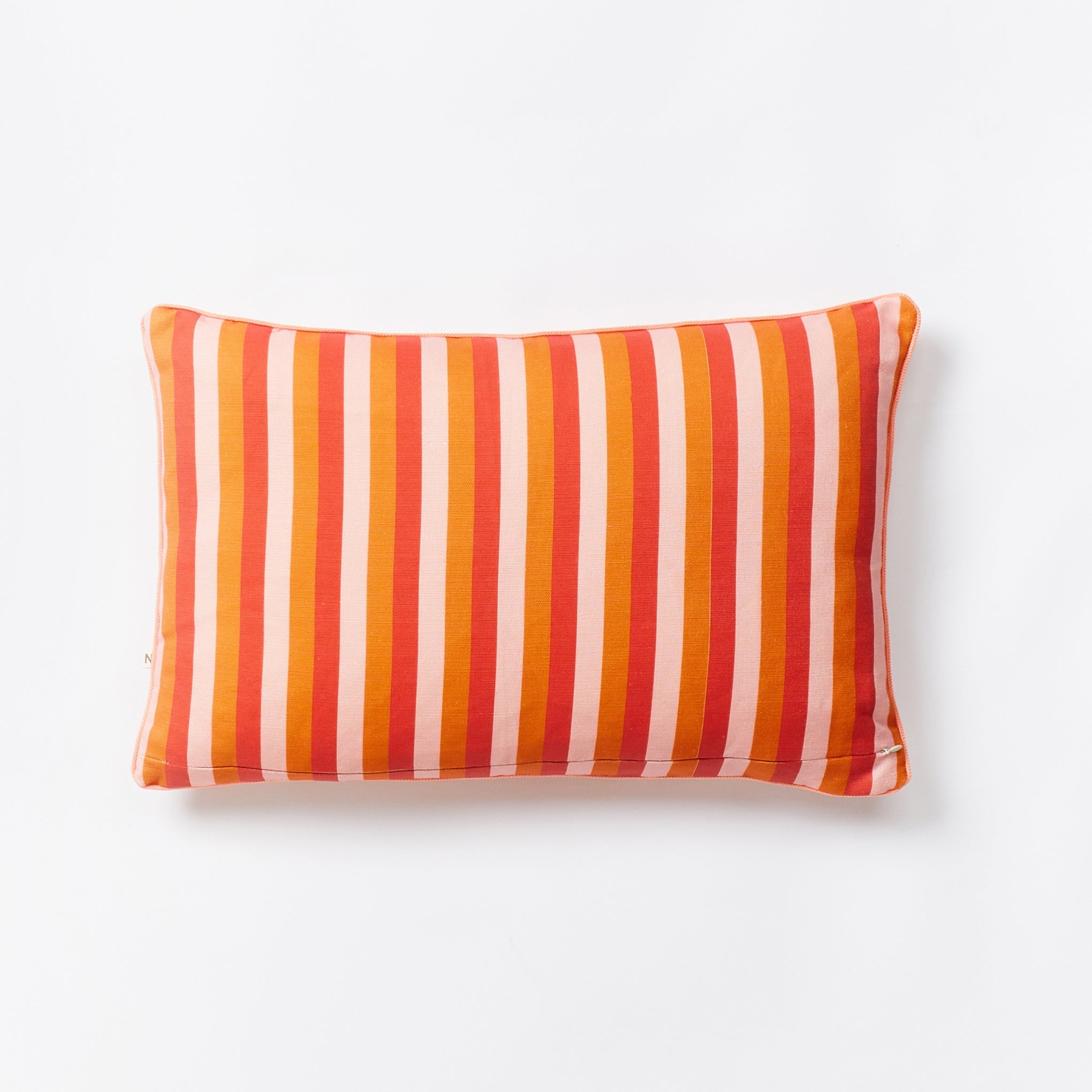 Florence Stripe Red 60x40cm Outdoor Cushion