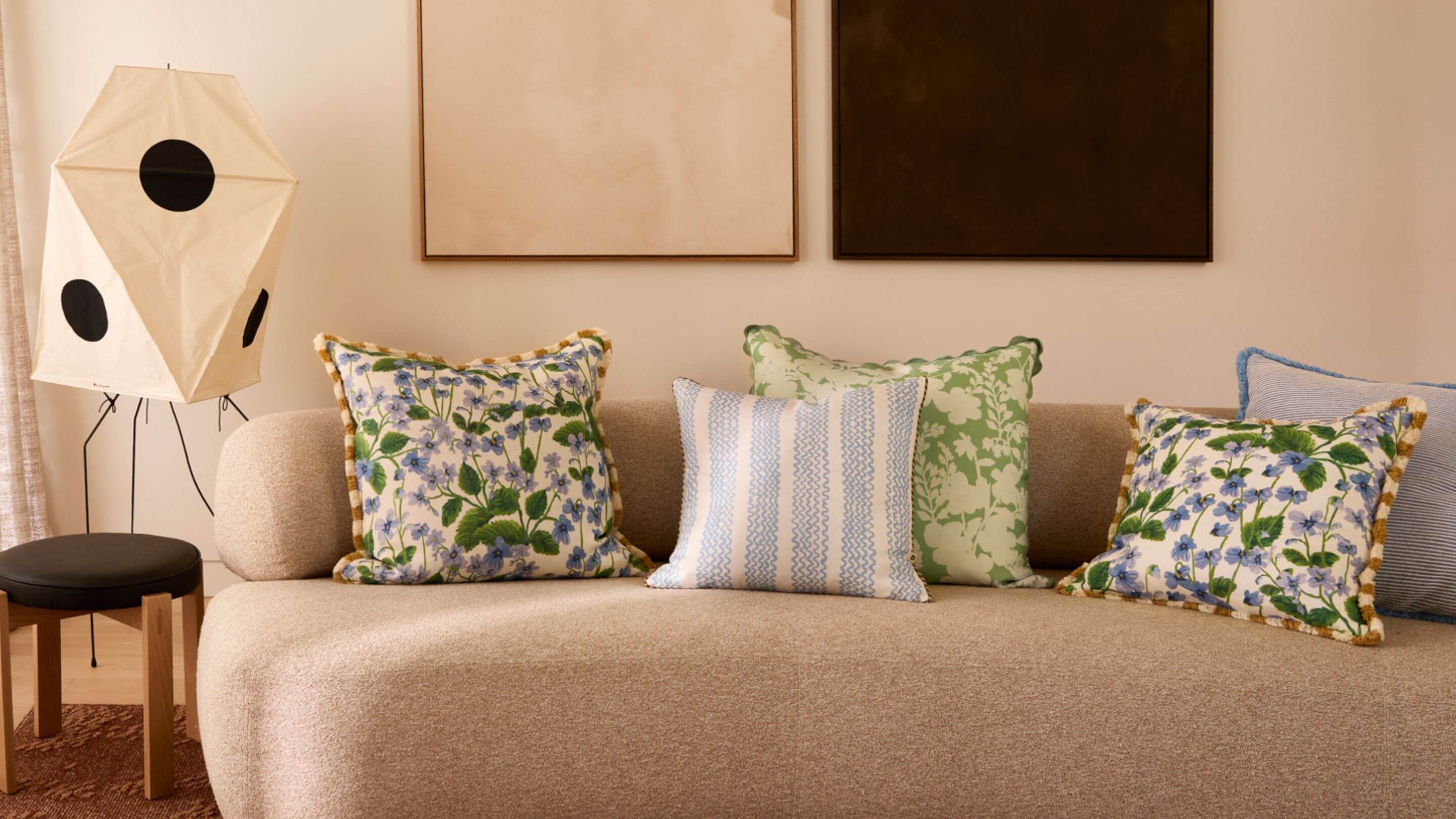 Blue Cushions