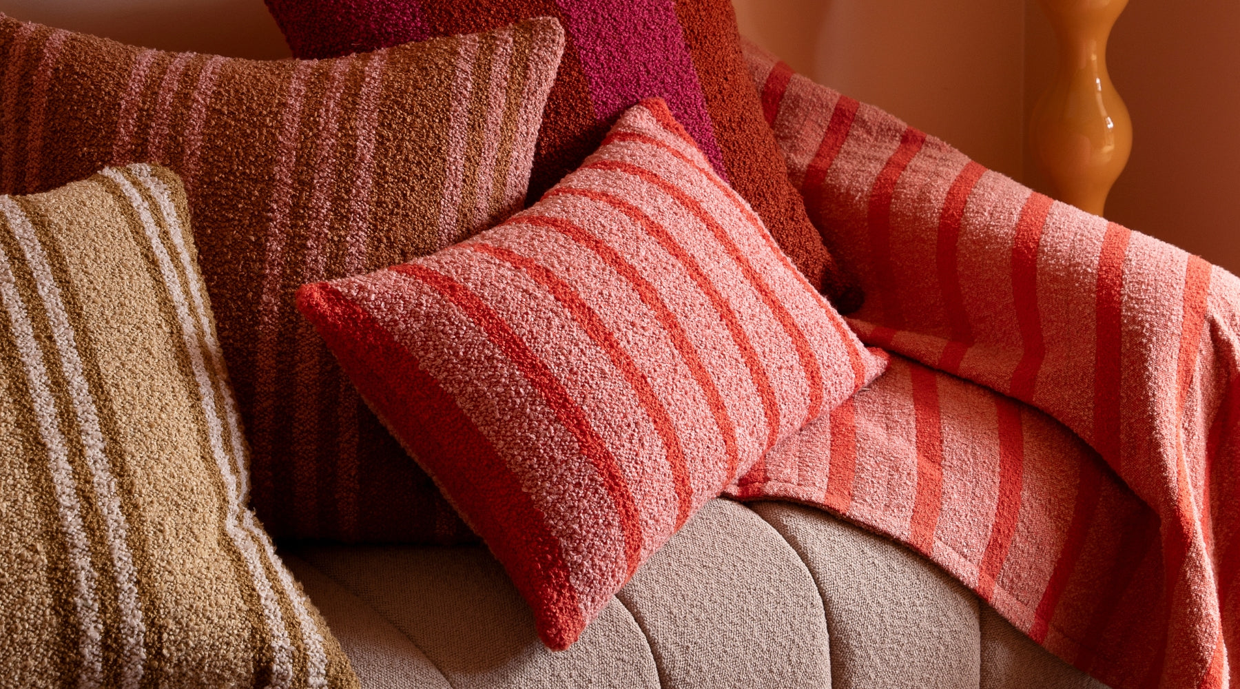 Red and Orange Cushions
