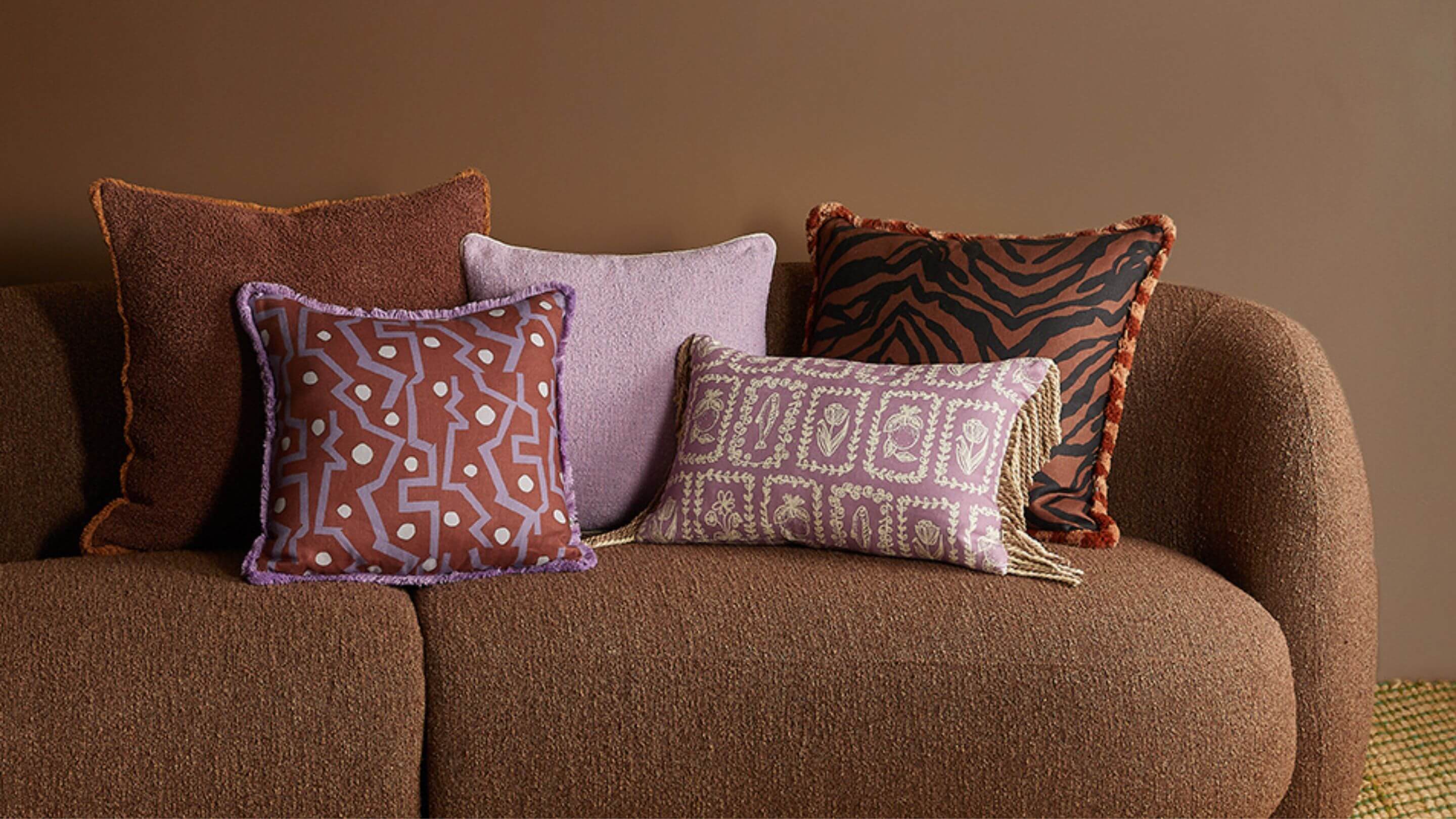 Purple Cushions