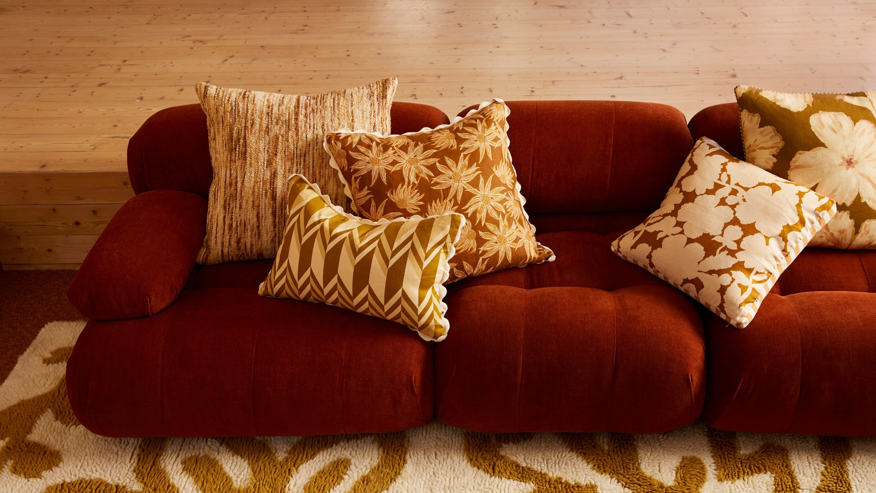 Good As Gold | Golden Linen & Wool Cushions