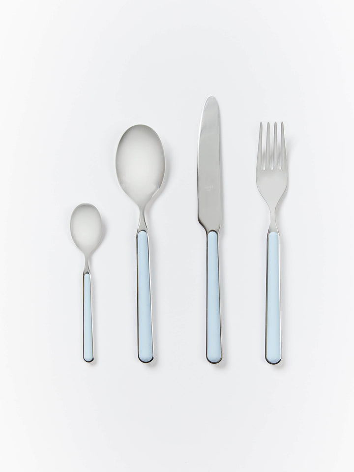 Fantasia Cutlery Set: Light Blue