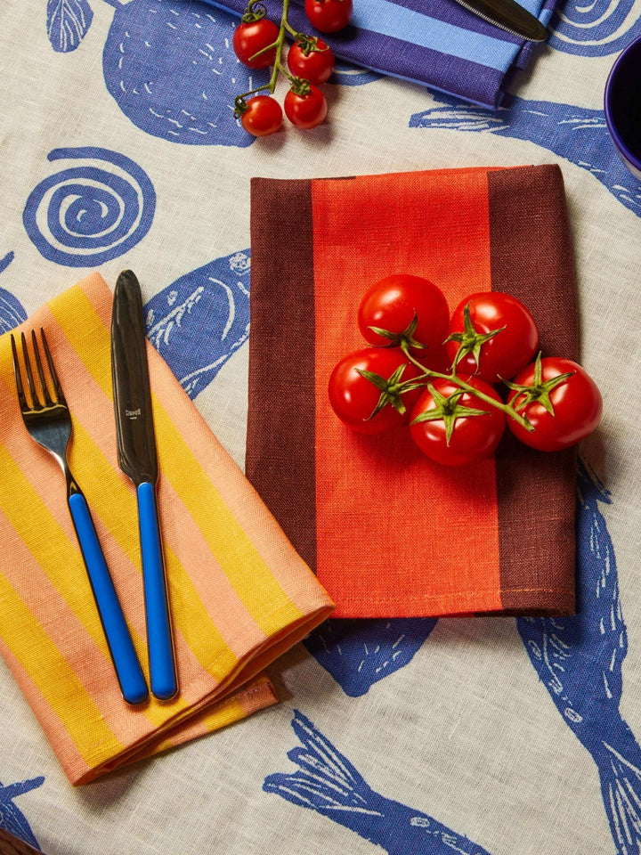 Fantasia Cutlery Set: Electric Blue