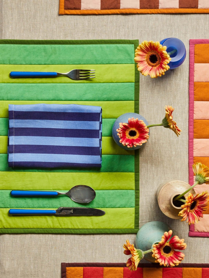 Fantasia Cutlery Set: Electric Blue