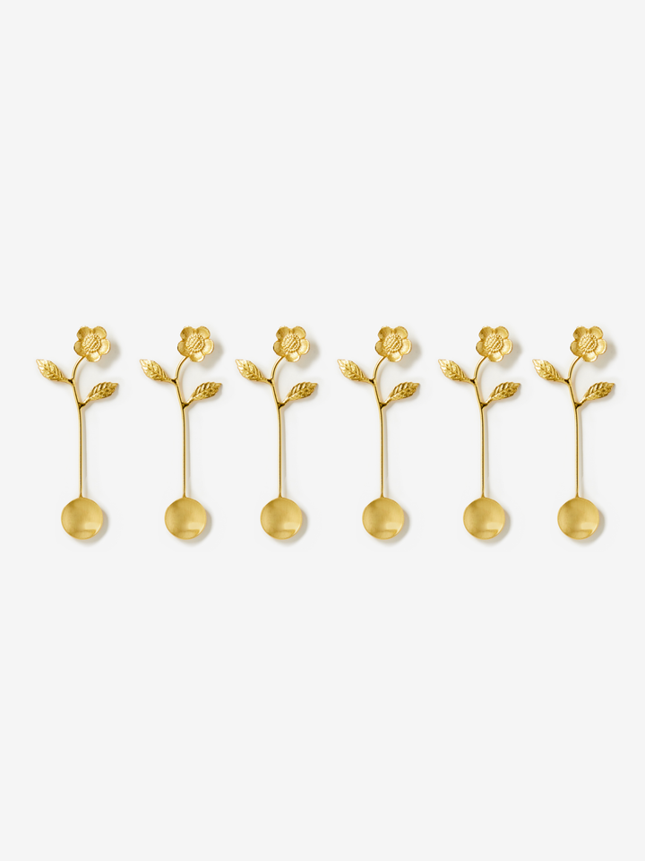 Wild Flower Teaspoon Set