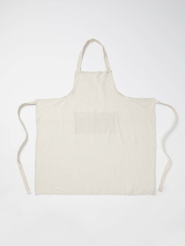 Tiny Checkers Pink Apron - Almost Perfect
