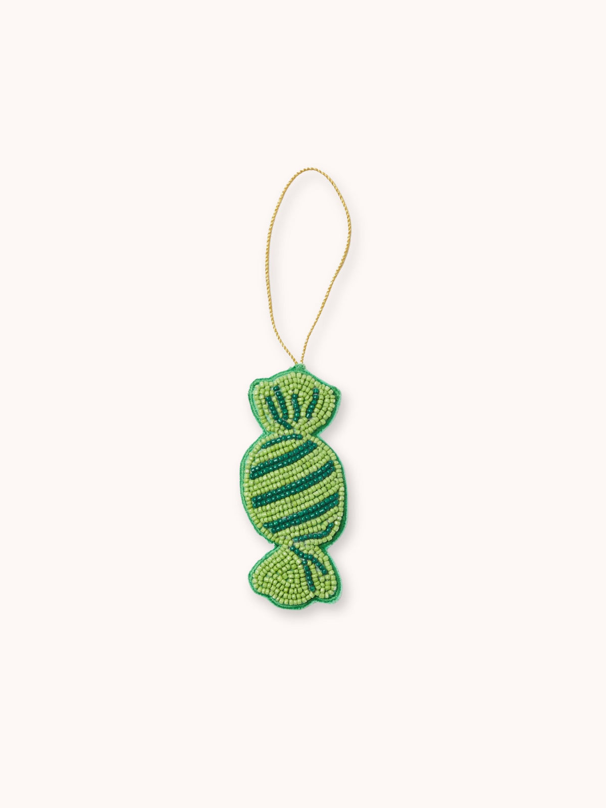 Bon Bon Emerald Beaded Christmas Decoration