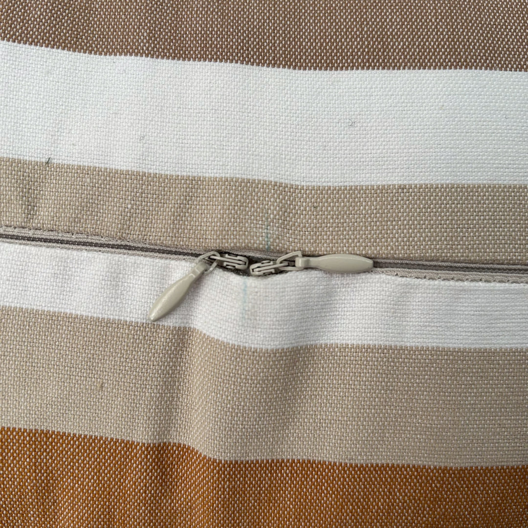 Florence Stripe Wheat Bolster - Almost Perfect