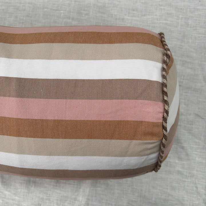 Florence Stripe Wheat Bolster - Almost Perfect