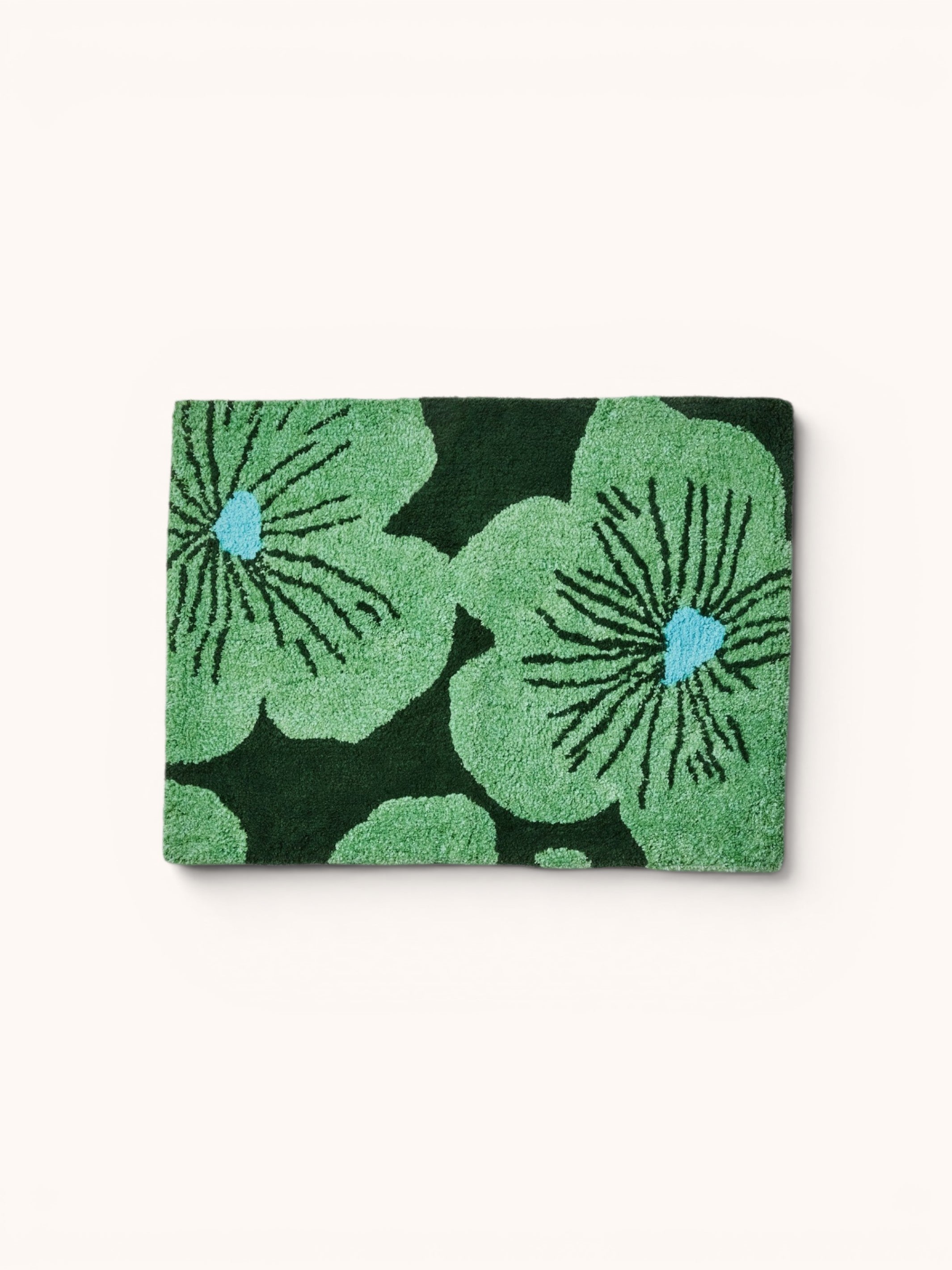 Jardin Green Bath Mat - Almost Perfect