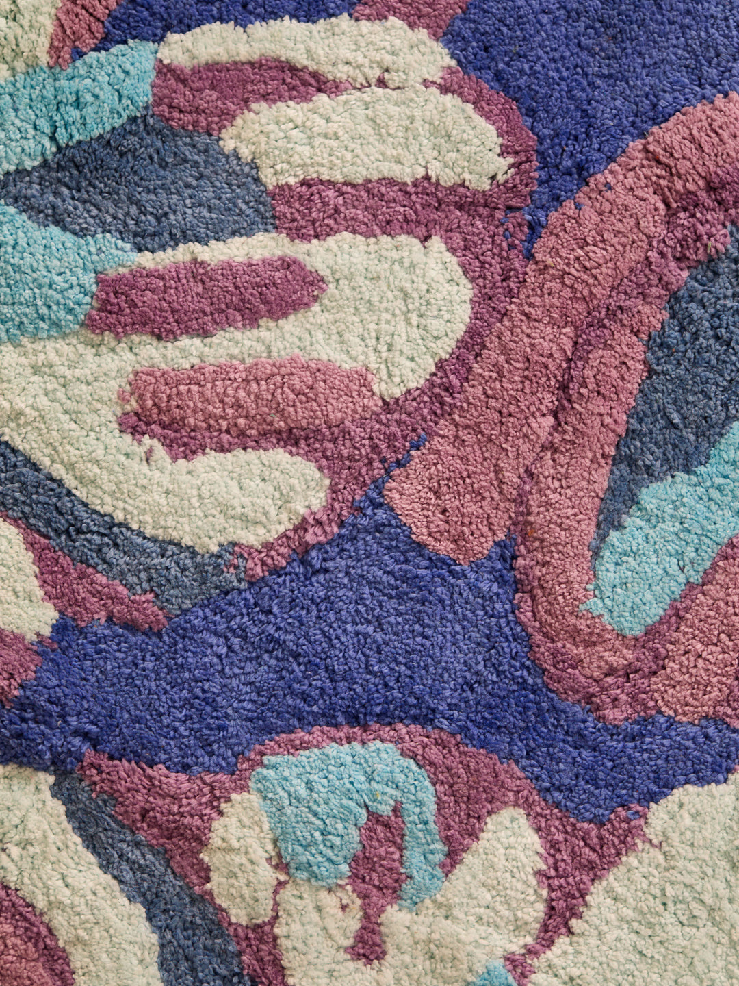 Dutch Floral Blue Bath Mat