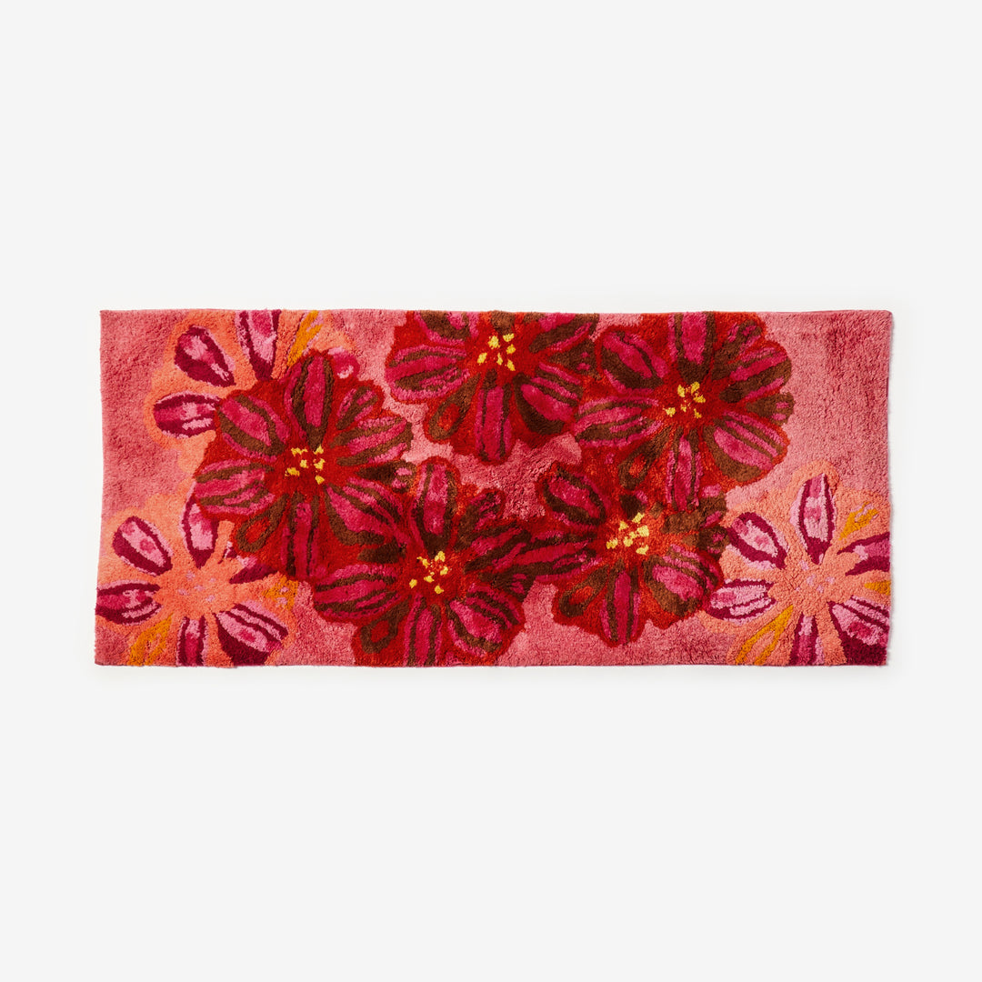 Candy Pink Long Bath Mat | Bath Mats Online