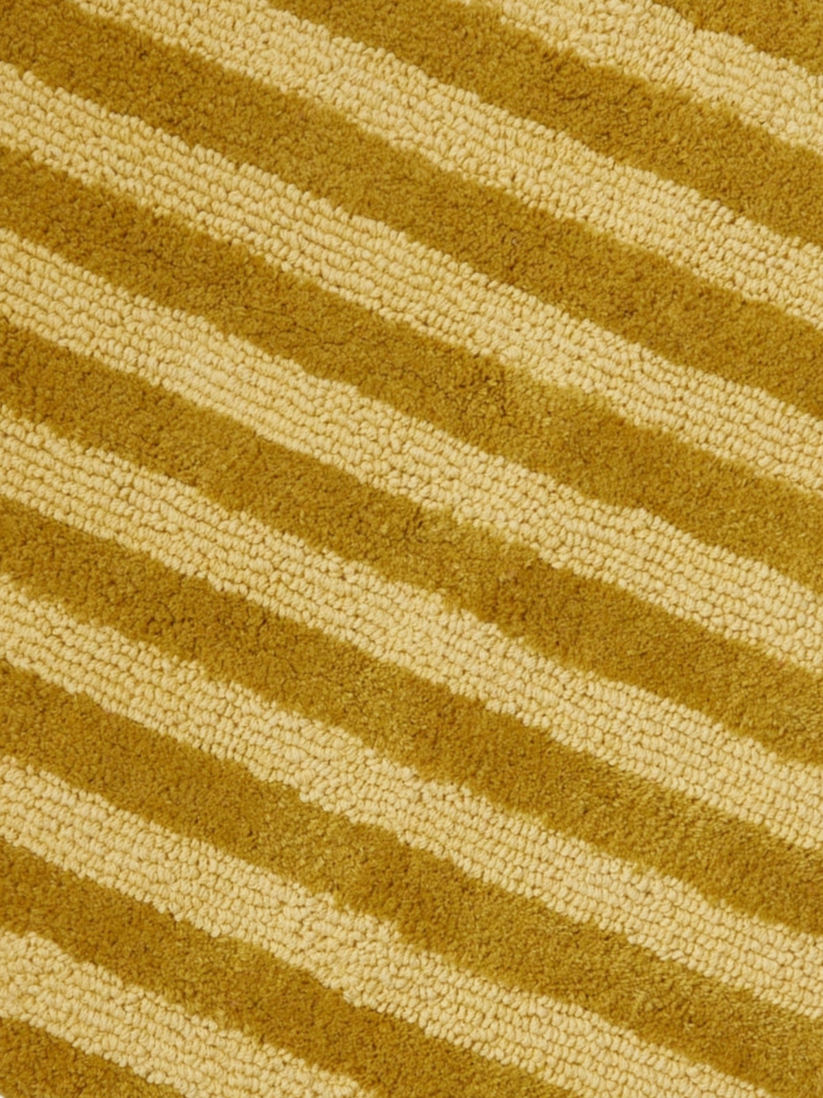 Stripe Mustard Bath Mat