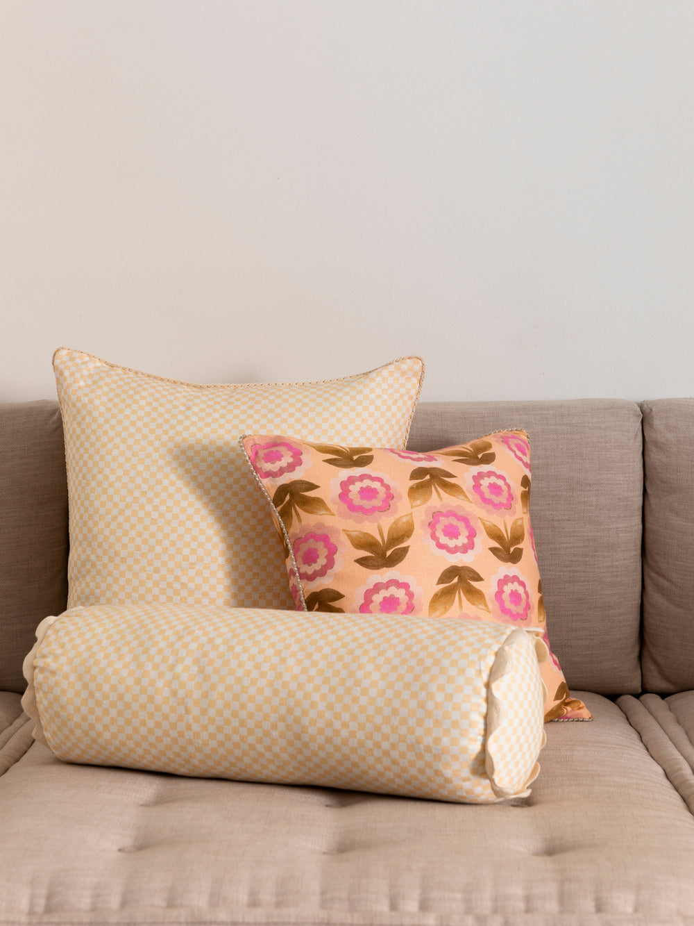 Tiggy Pink Cushion - Almost Perfect