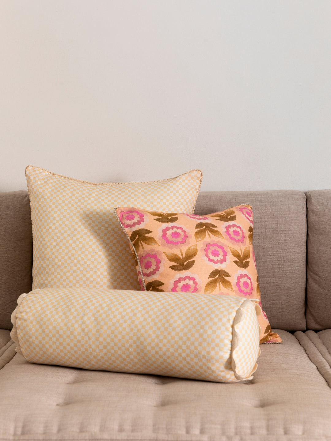 Tiggy Pink Cushion - Almost Perfect