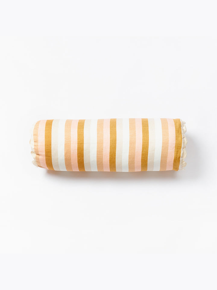 Florence Stripe Wheat  Bolster