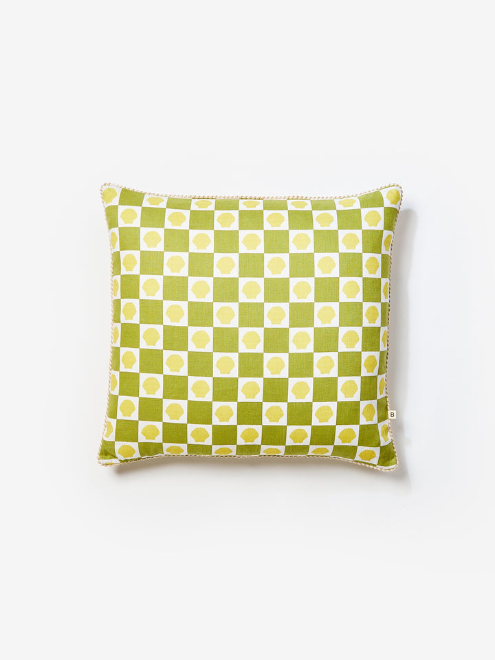 Shell Check Citron Cushion