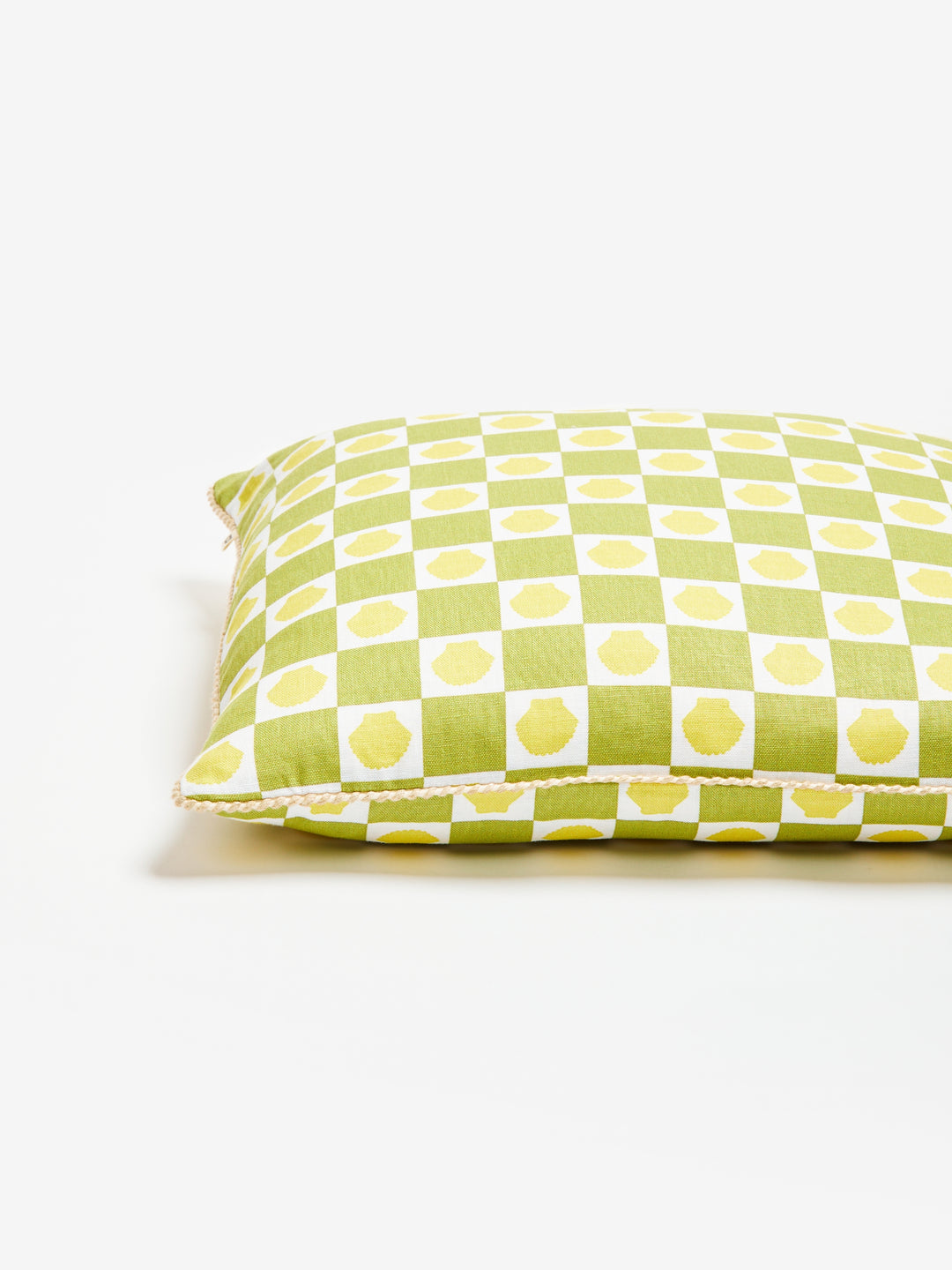 Shell Check Citron Cushion