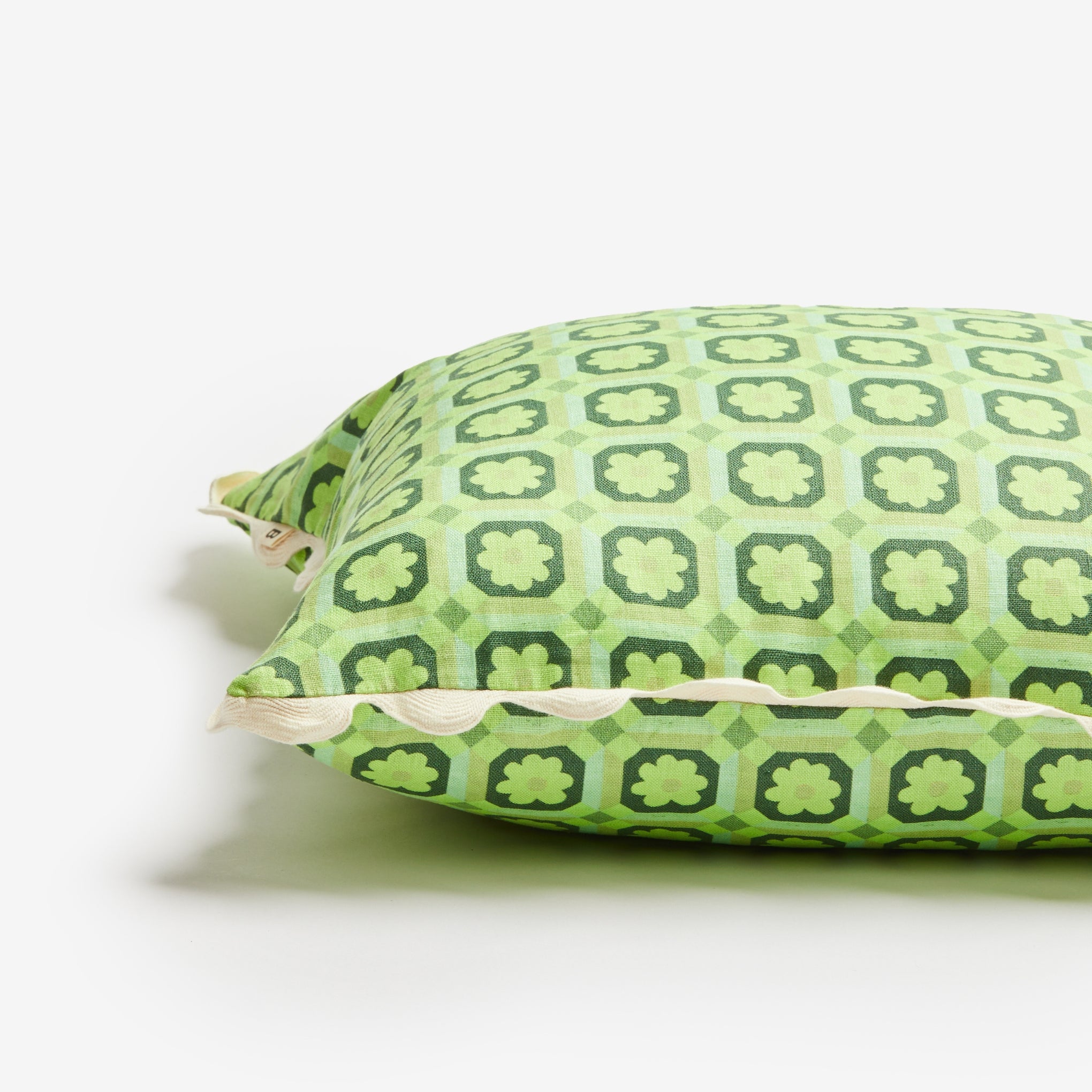 Tiny Aster Green 50cm Cushion