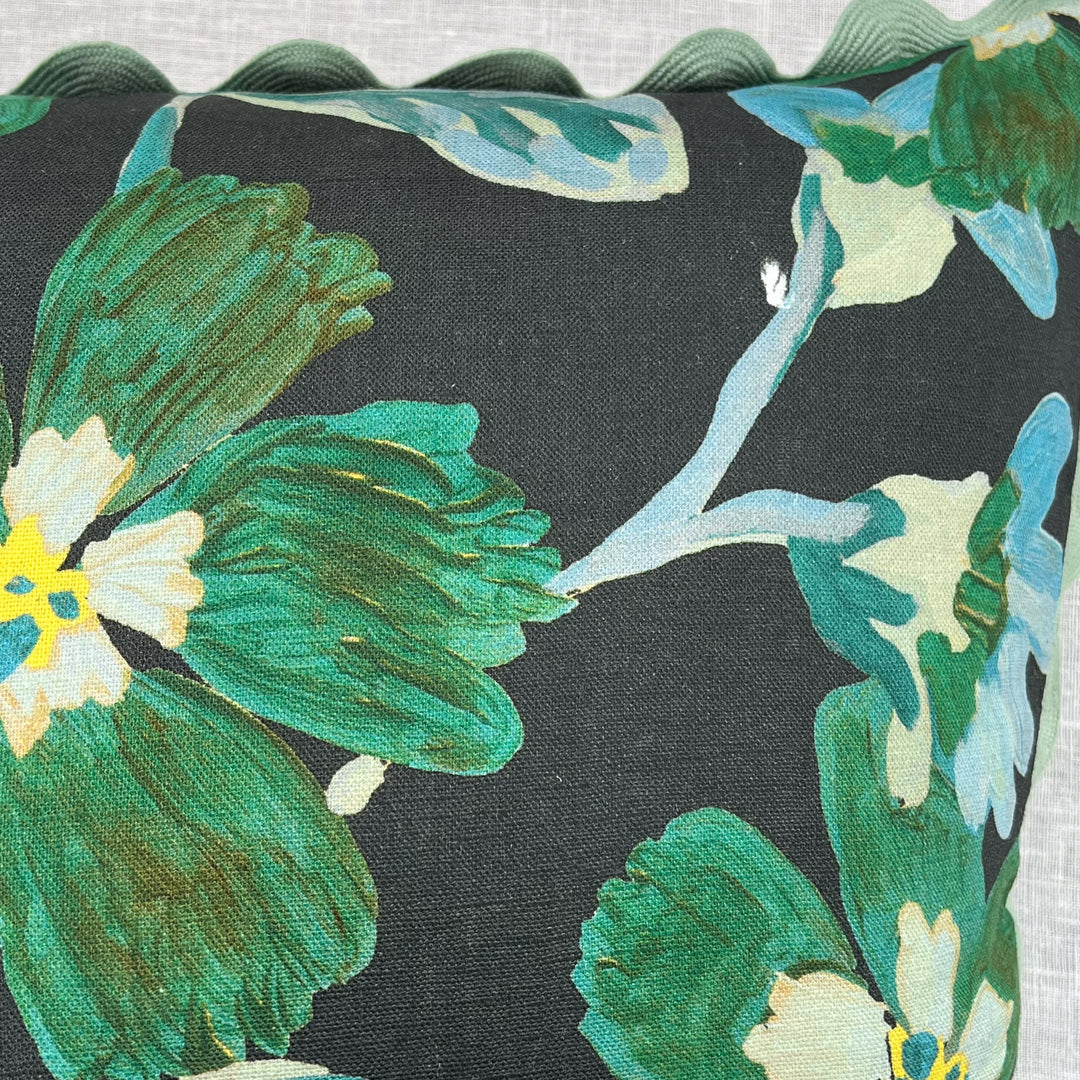 Cosmos Green Cushion - Almost Perfect