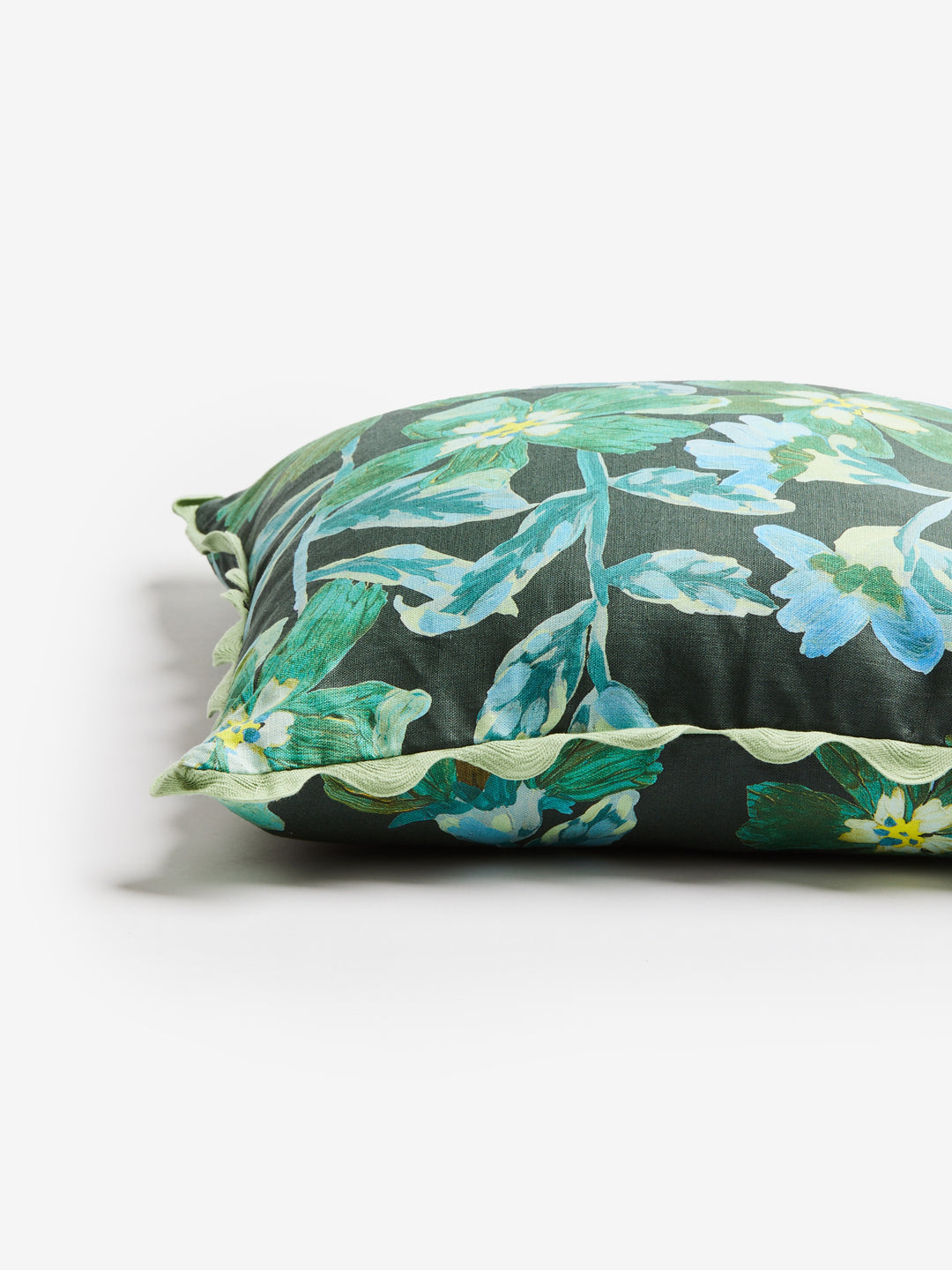 Cosmos Green Cushion - Almost Perfect