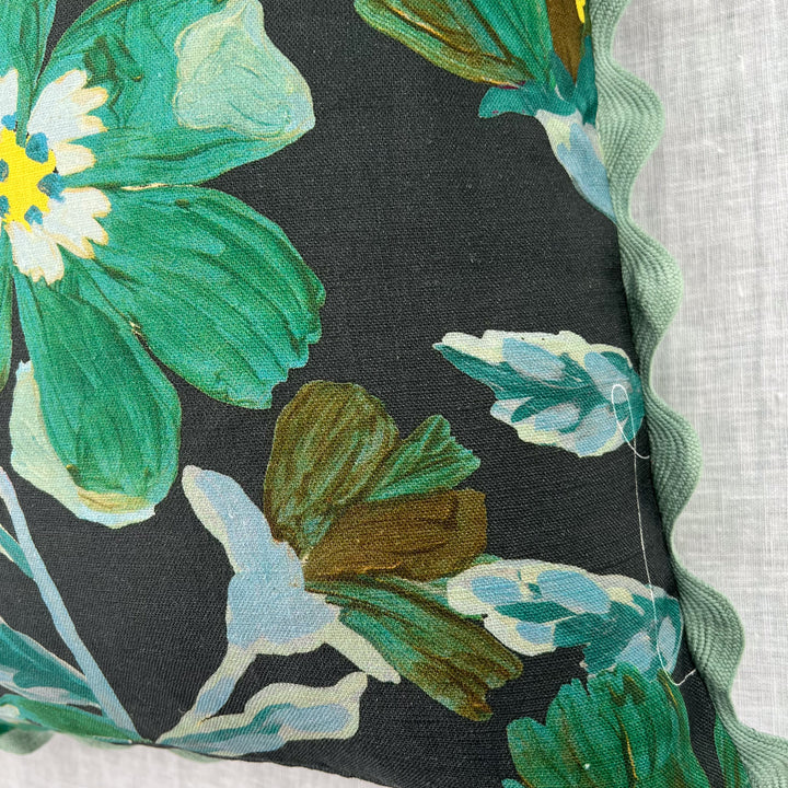 Cosmos Green Cushion - Almost Perfect