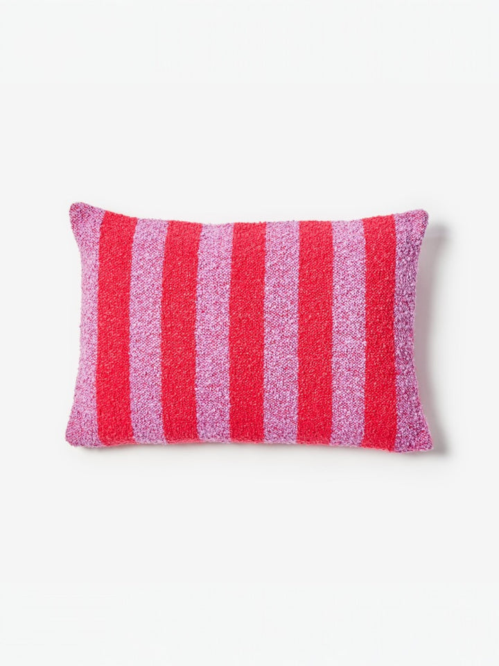 Boucle Stripe Candy Cushion